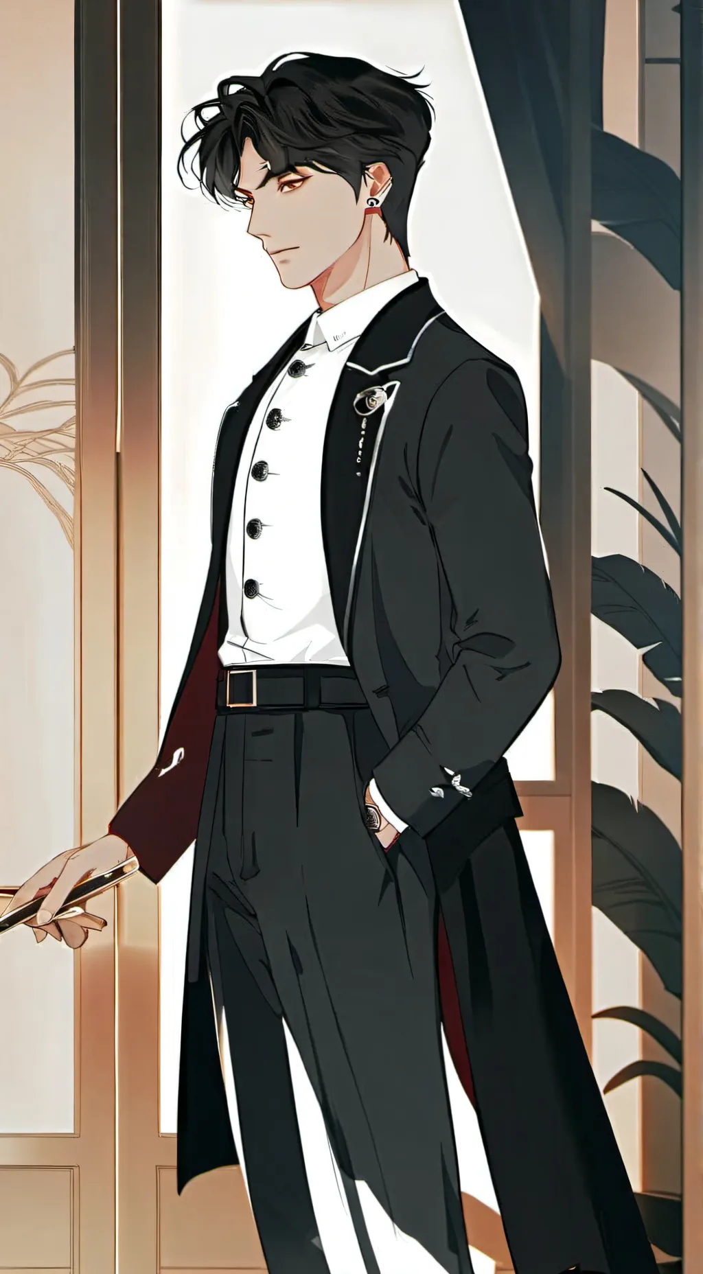 ai character: ★Aron★ background