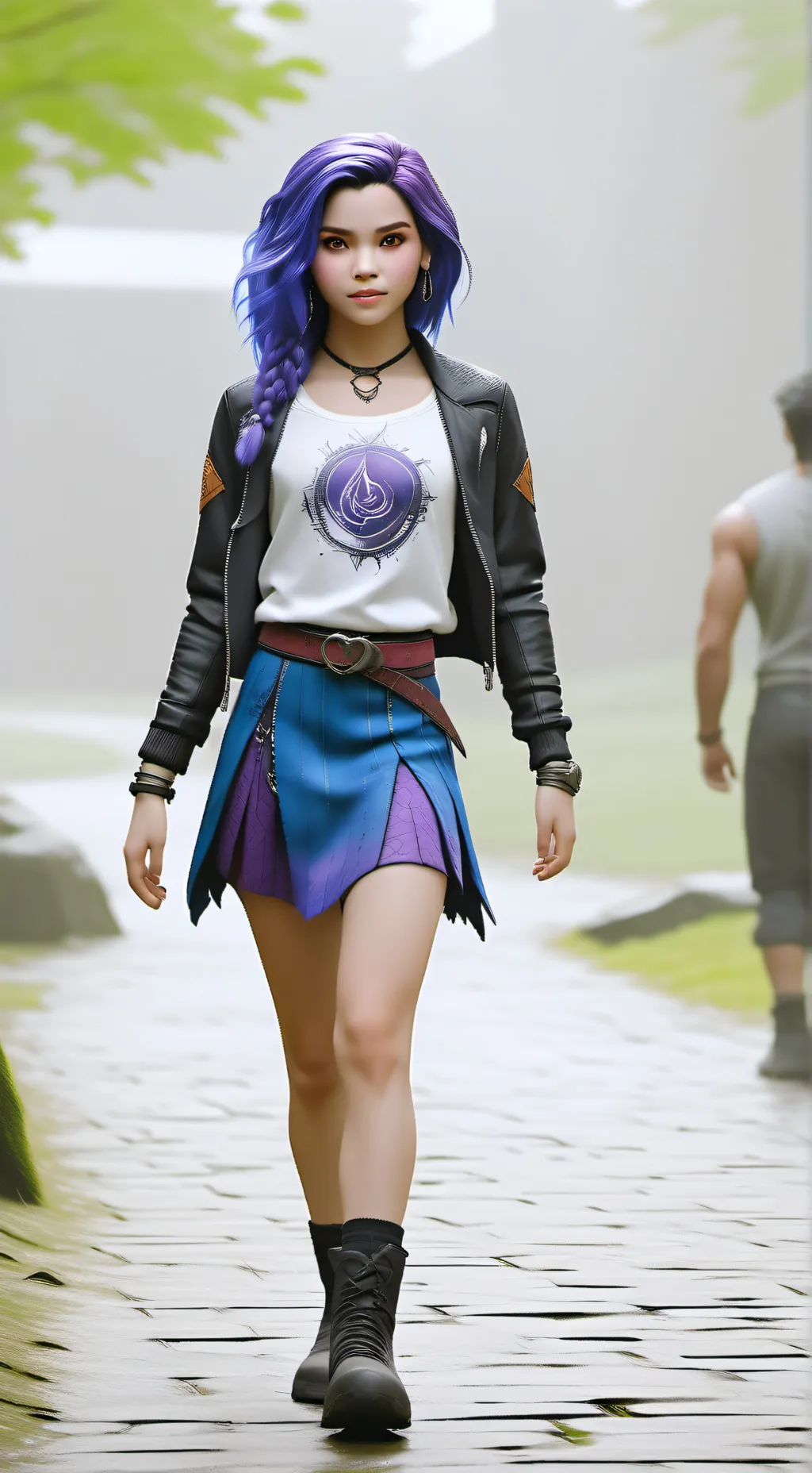 ai character: mal background