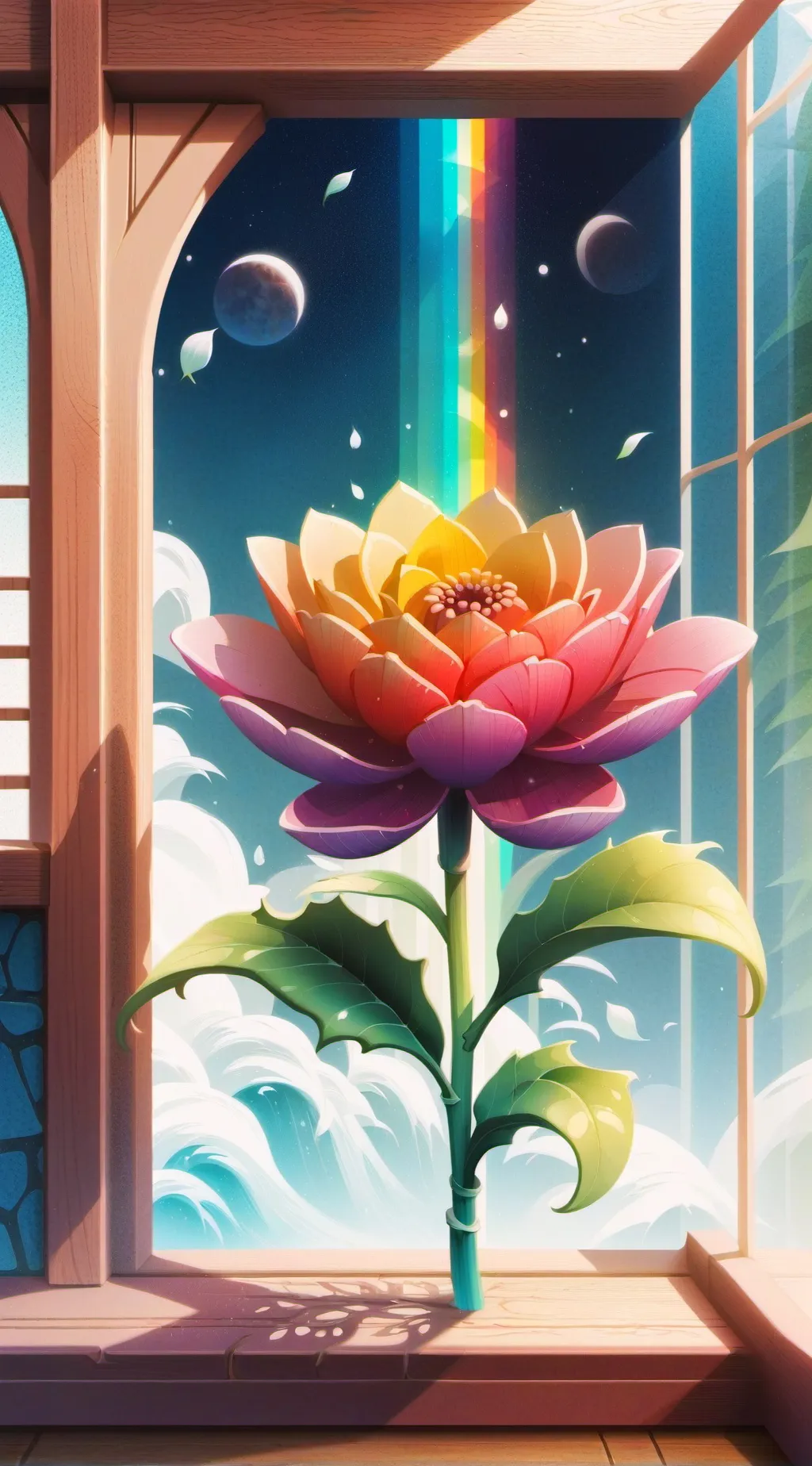 ai character: dandys world background