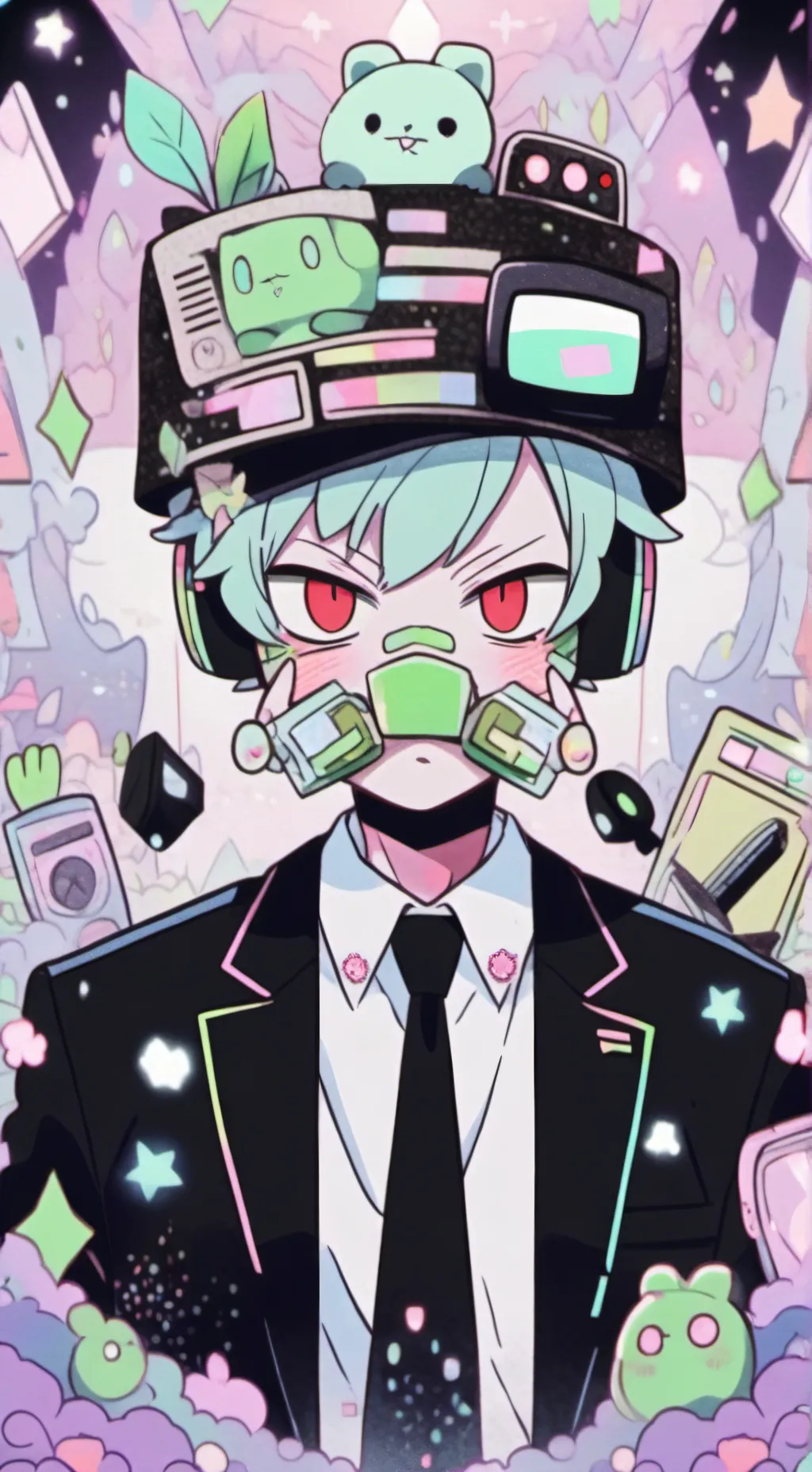 ai character: staticmoth background