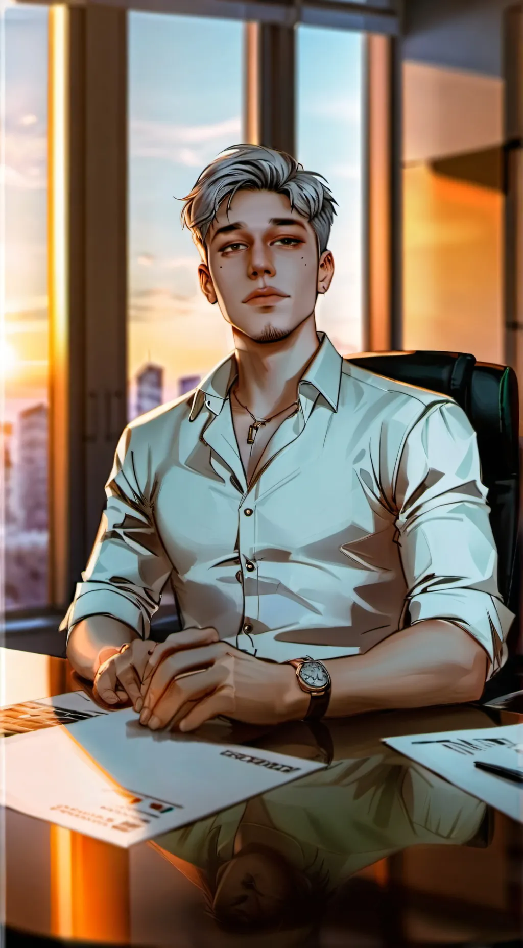 ai character: Alex background