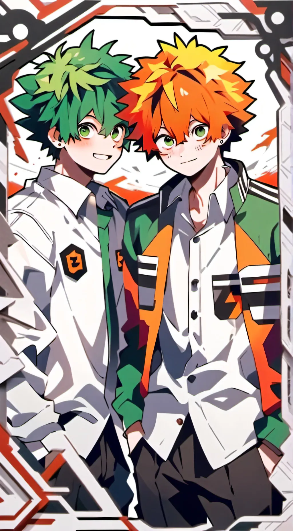 ai character: MI HERO ACADEMIA 💕 background