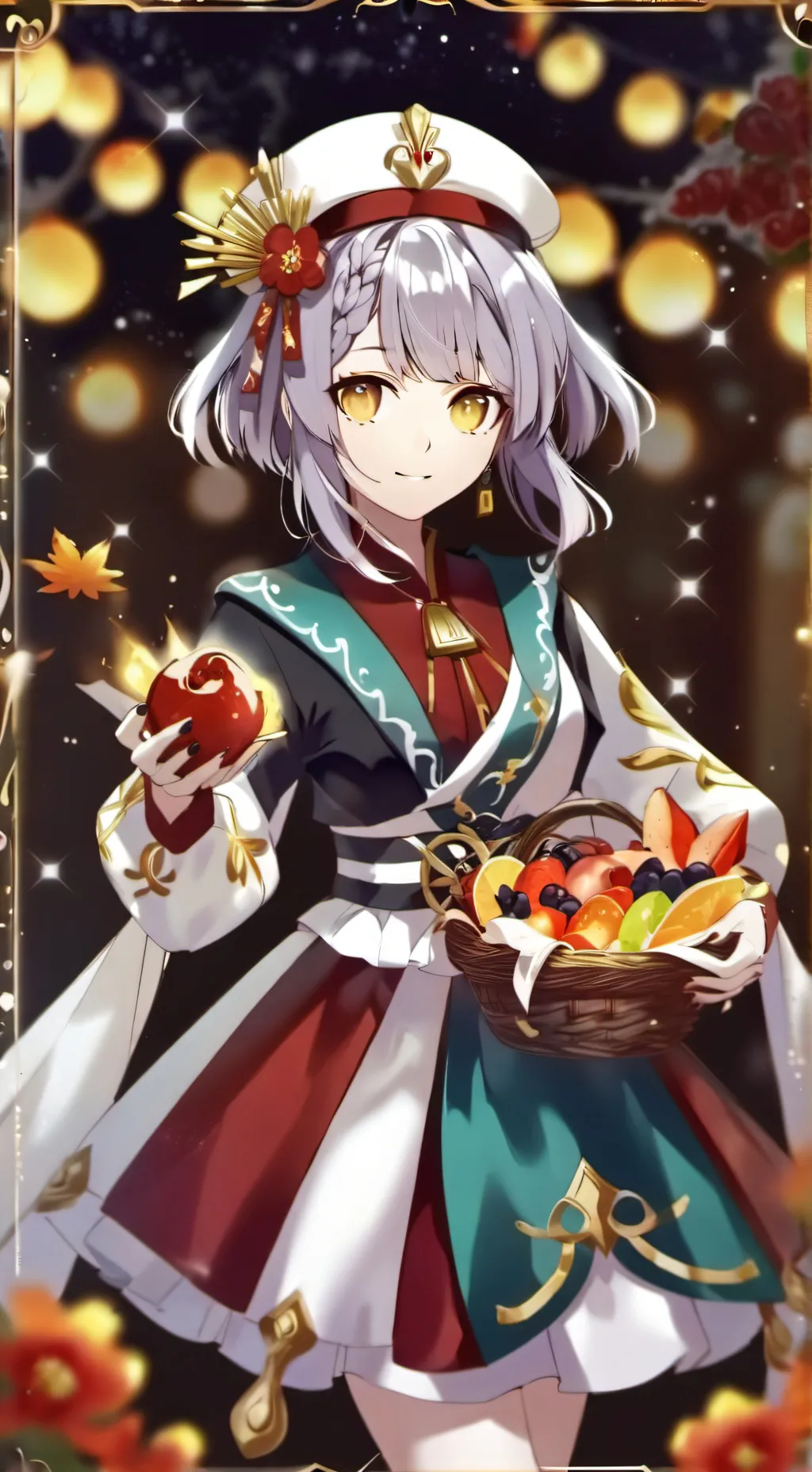 ai character: Rose background