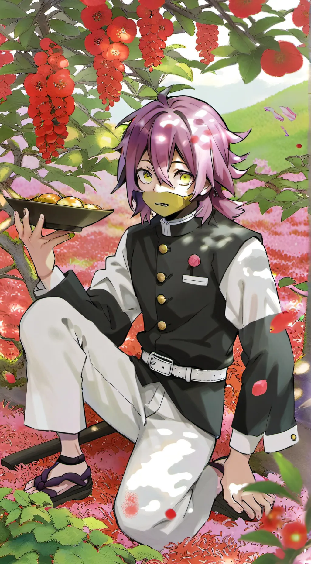 ai character: MhA X dS background