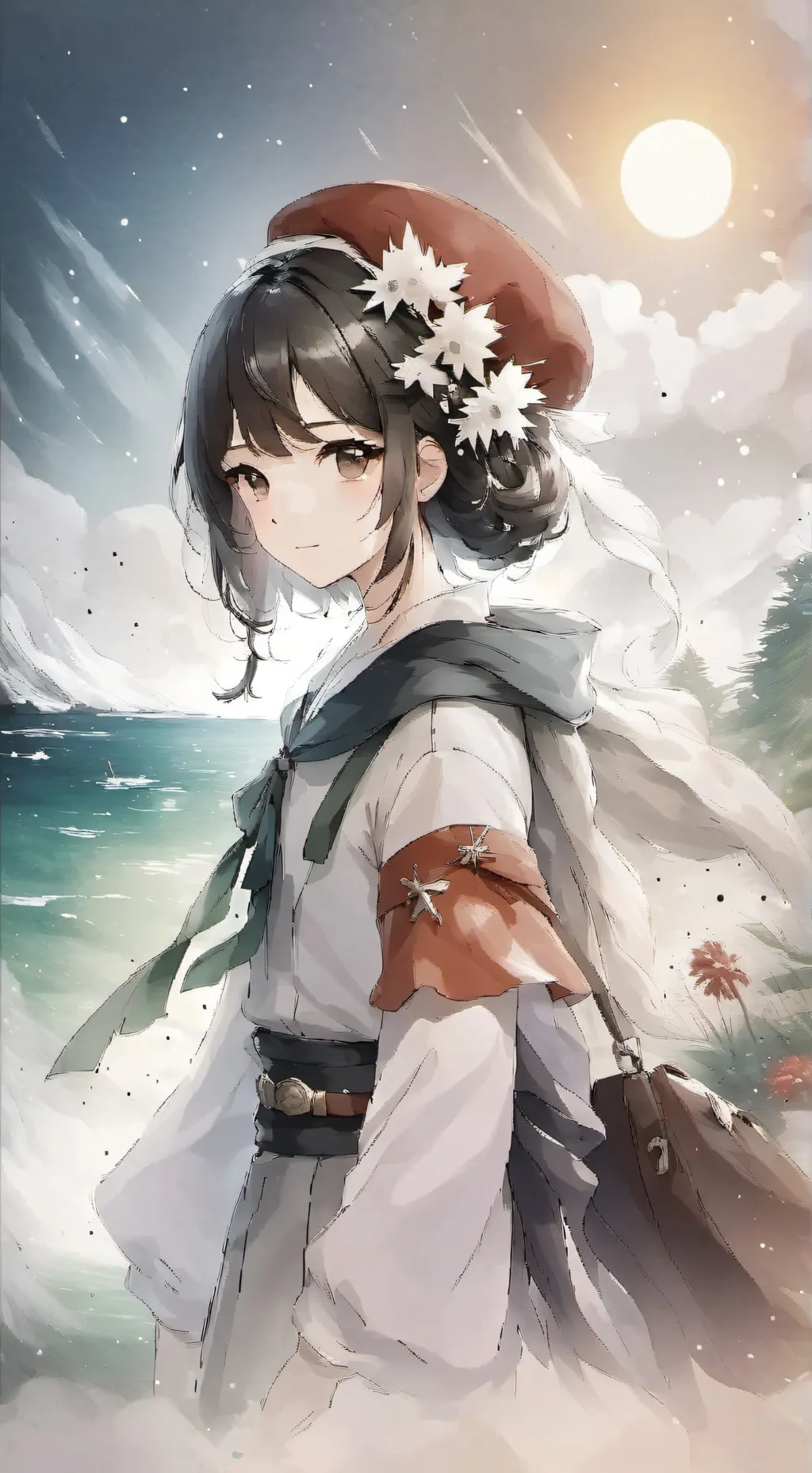 ai character: ~🐚shelly★~ (me)  background