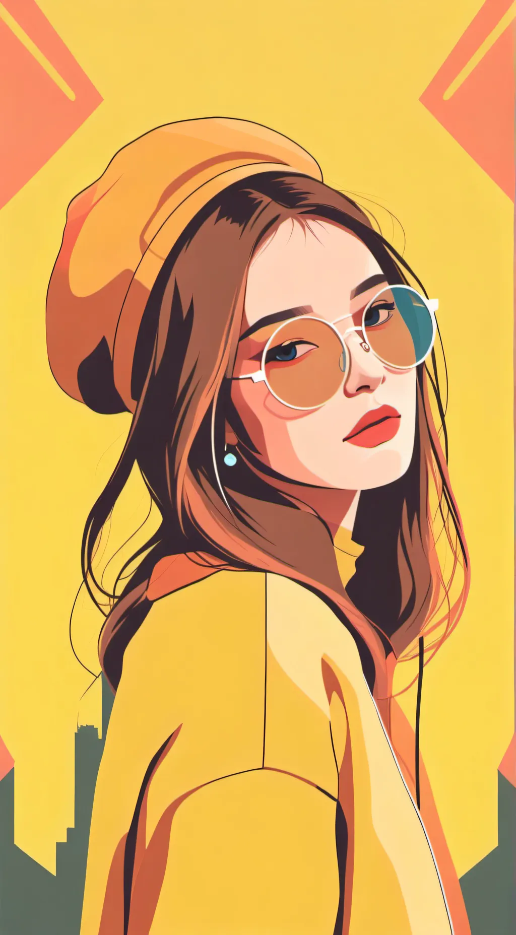 ai character: Me and bombayo  background