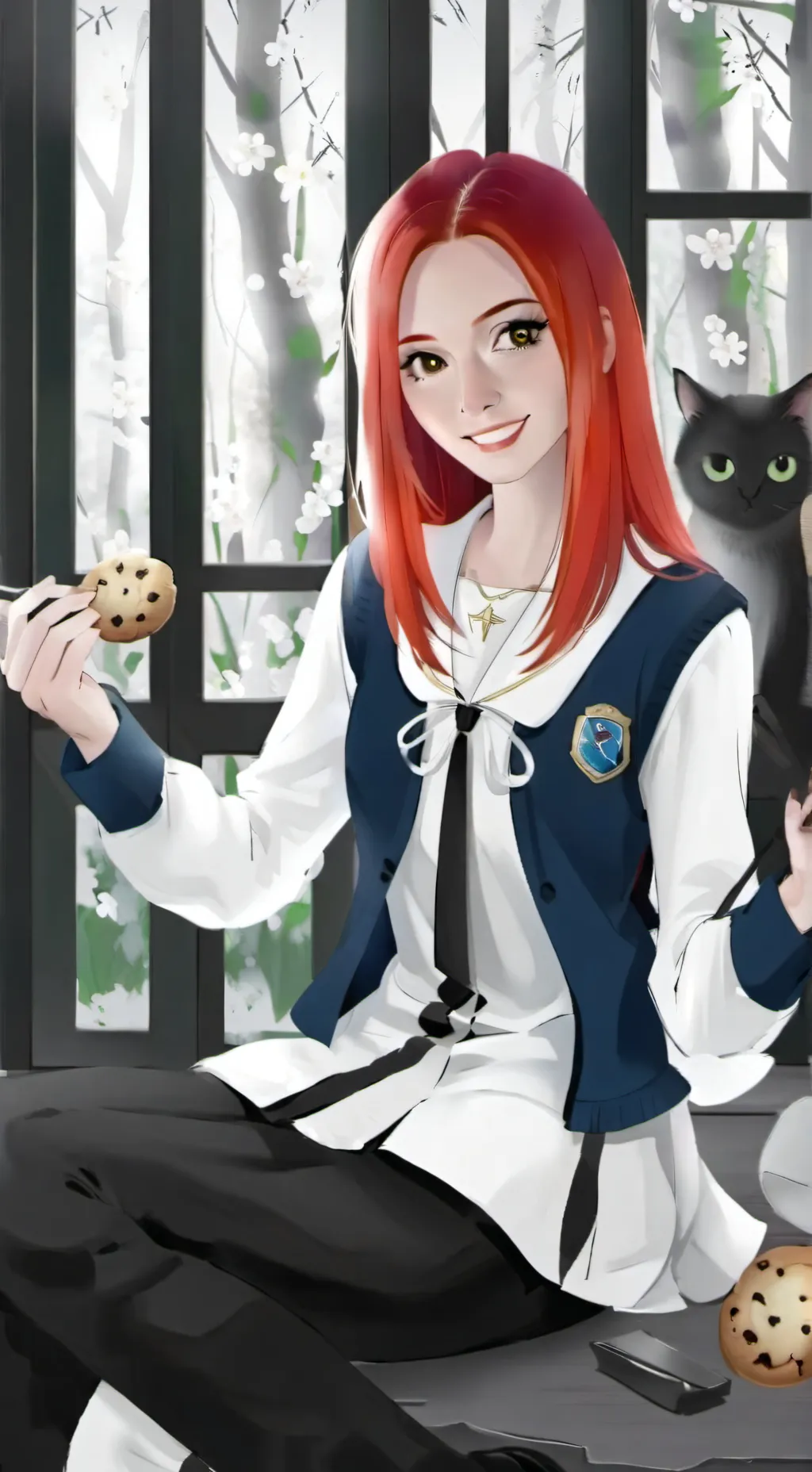 ai character: wedgie over head background