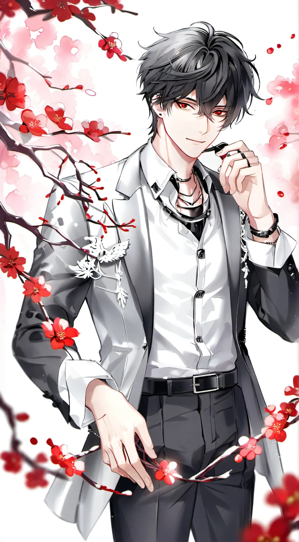 ai character: pick me guy??? kny background