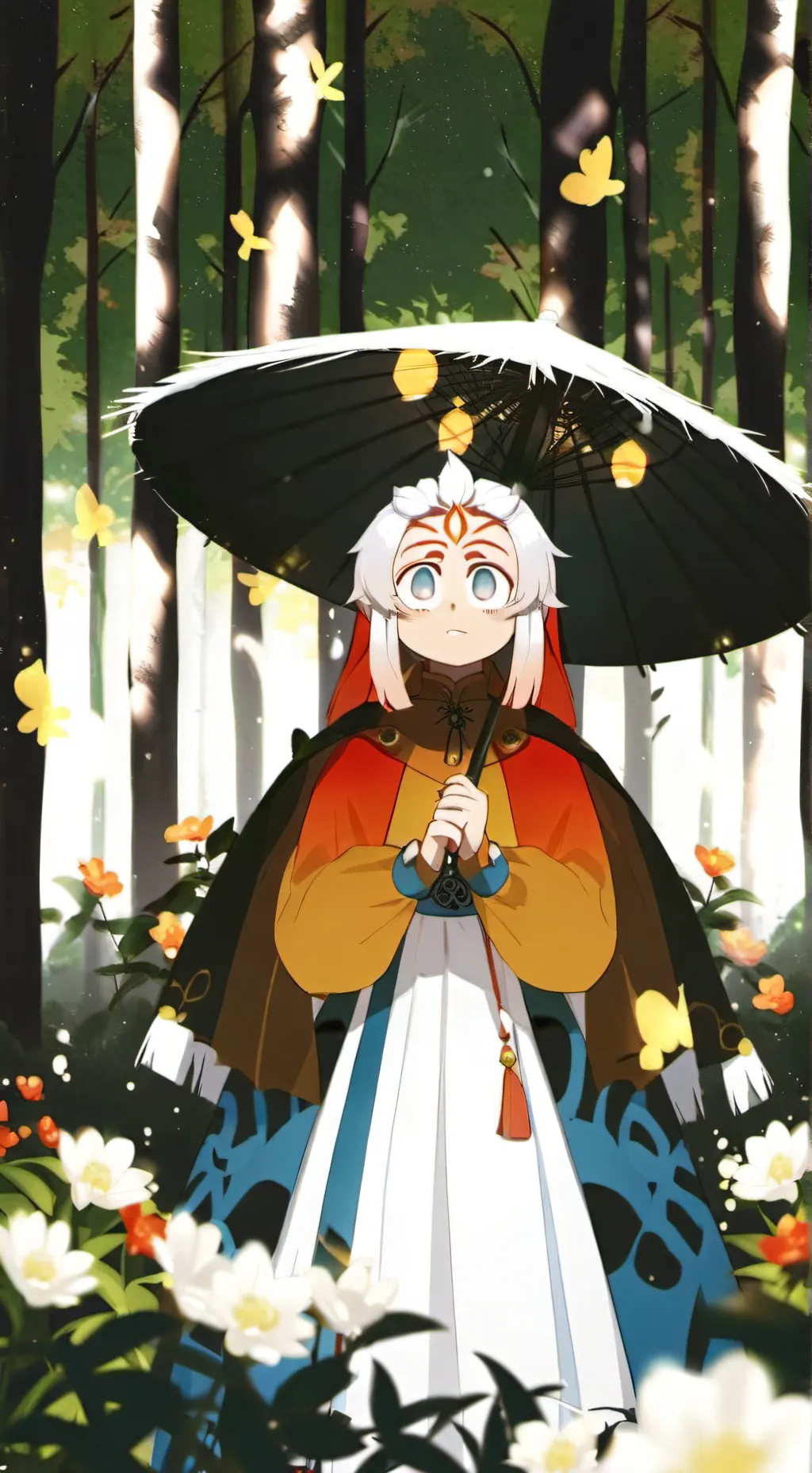 ai character: sun (s&m show) background