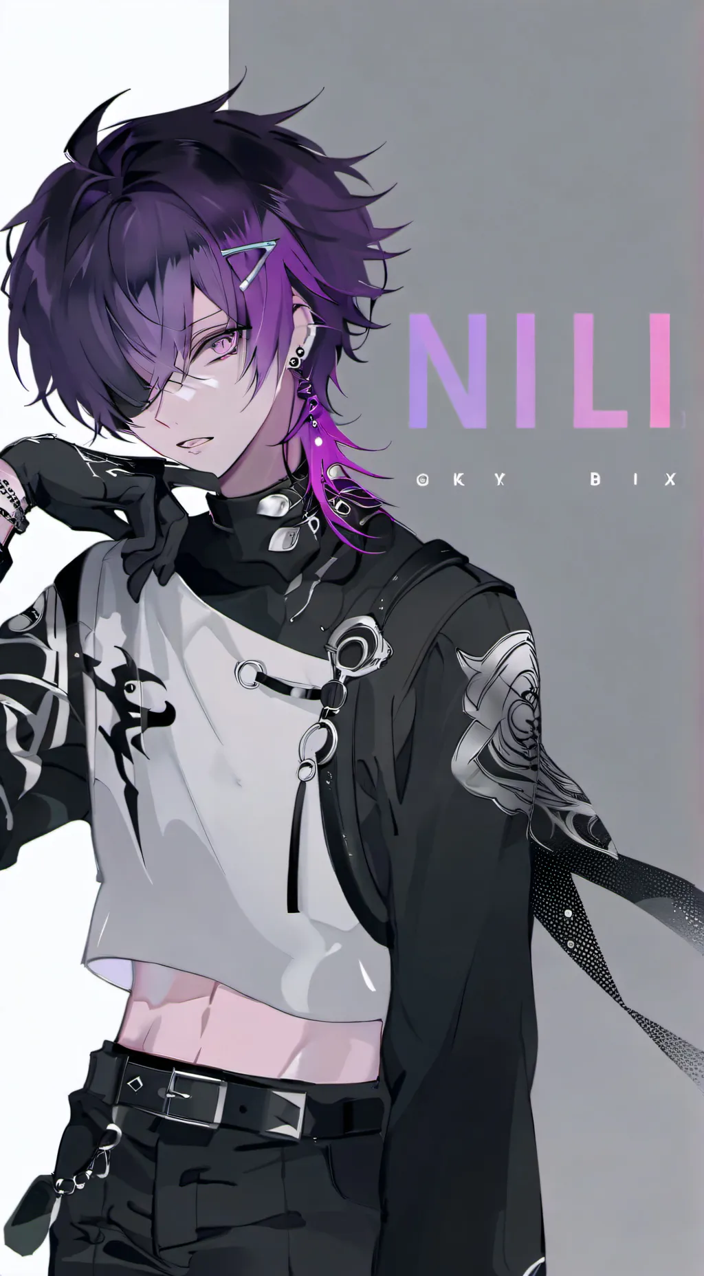 ai character: Mha New girl background