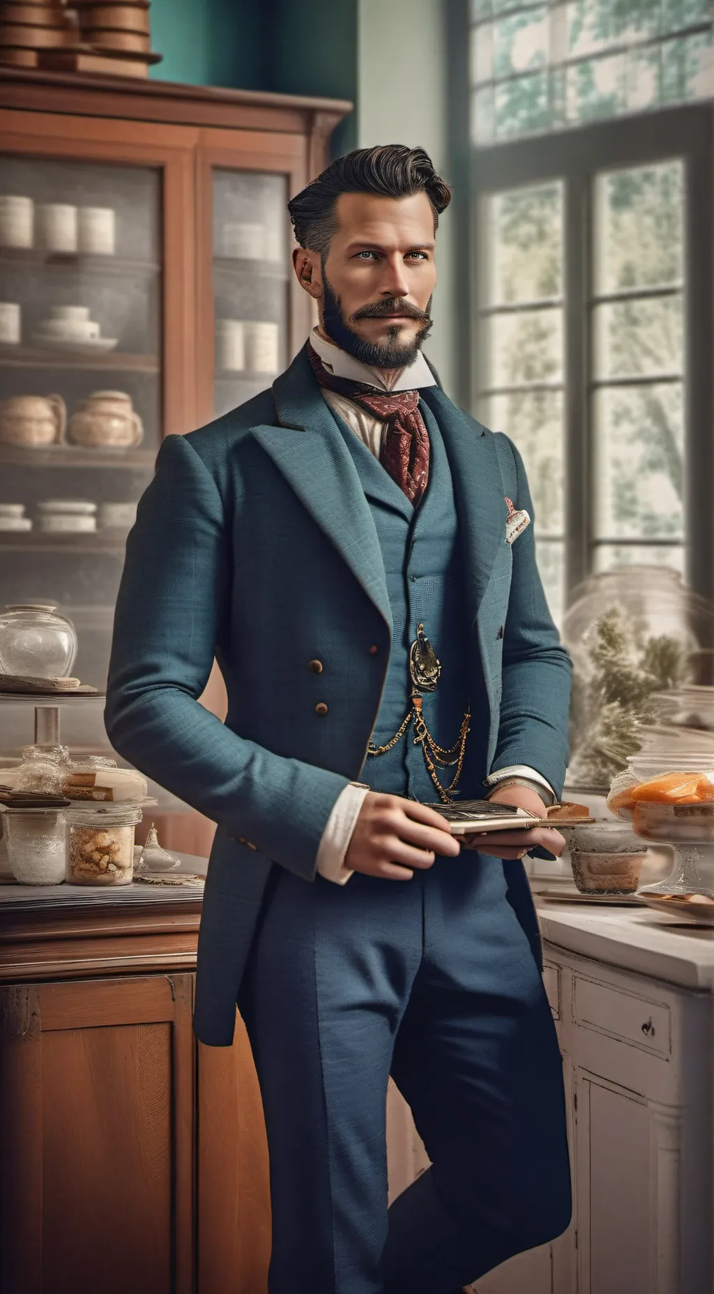 ai character: Mr. Alistair Snick background