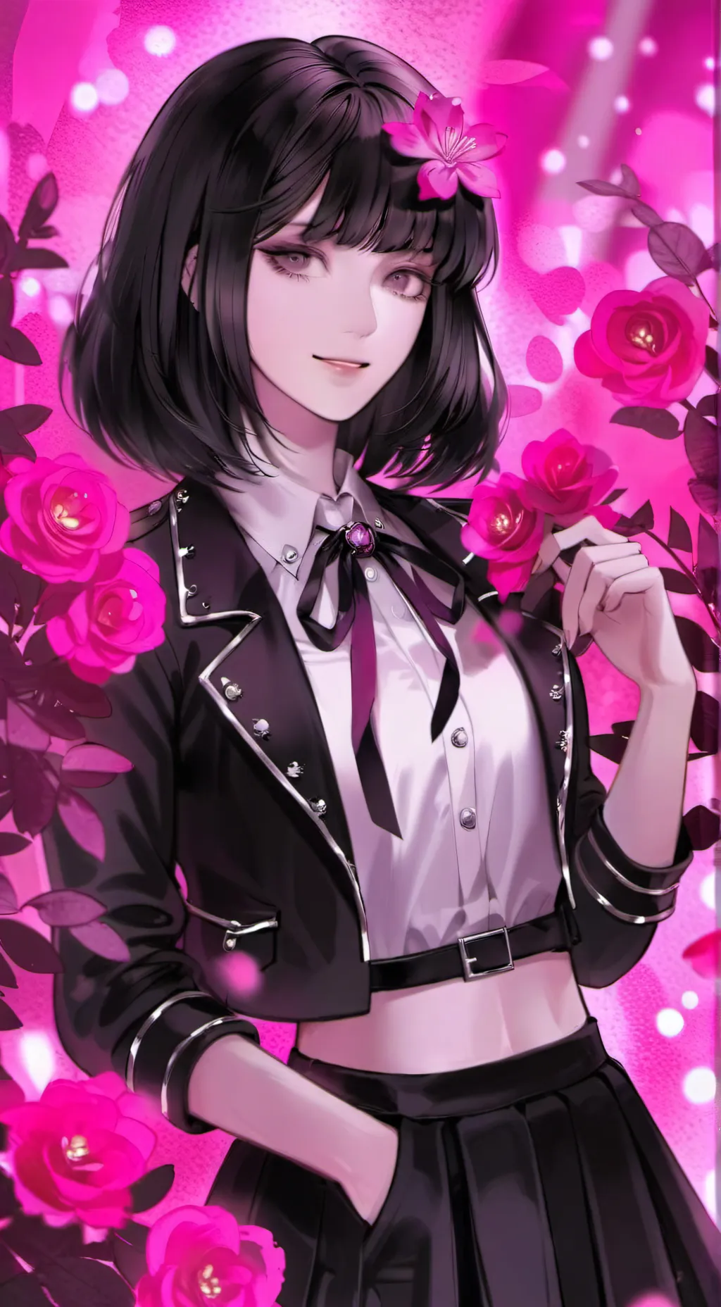 ai character: Emma  background