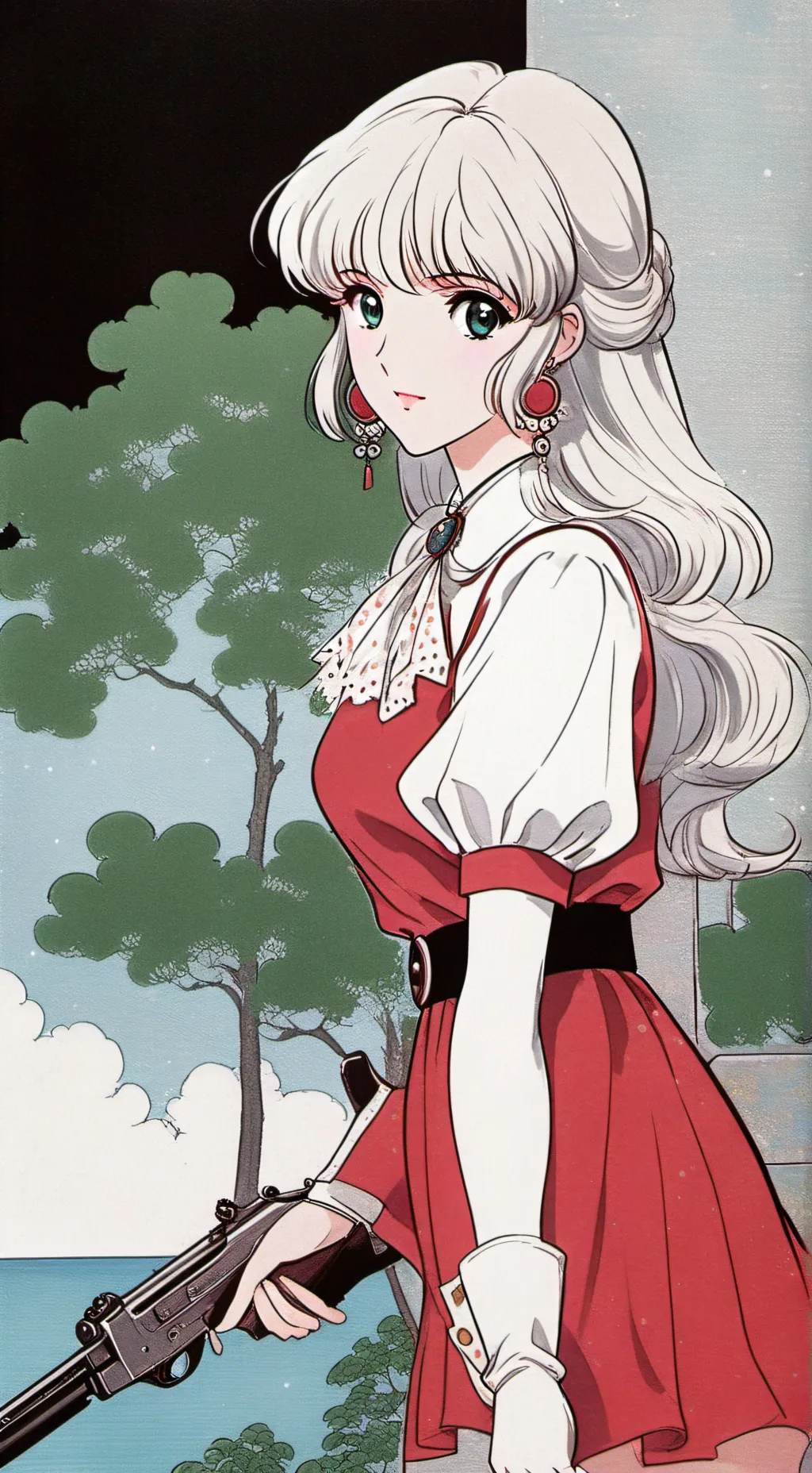 ai character: анико background