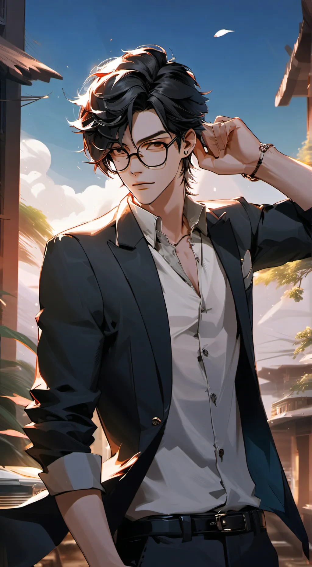 ai character: Alex background