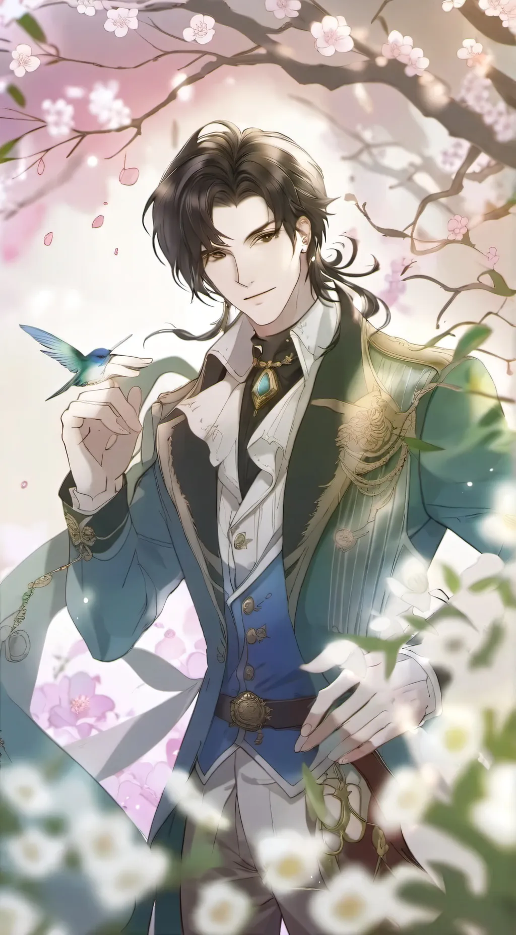 ai character: BL~ forbidden love background