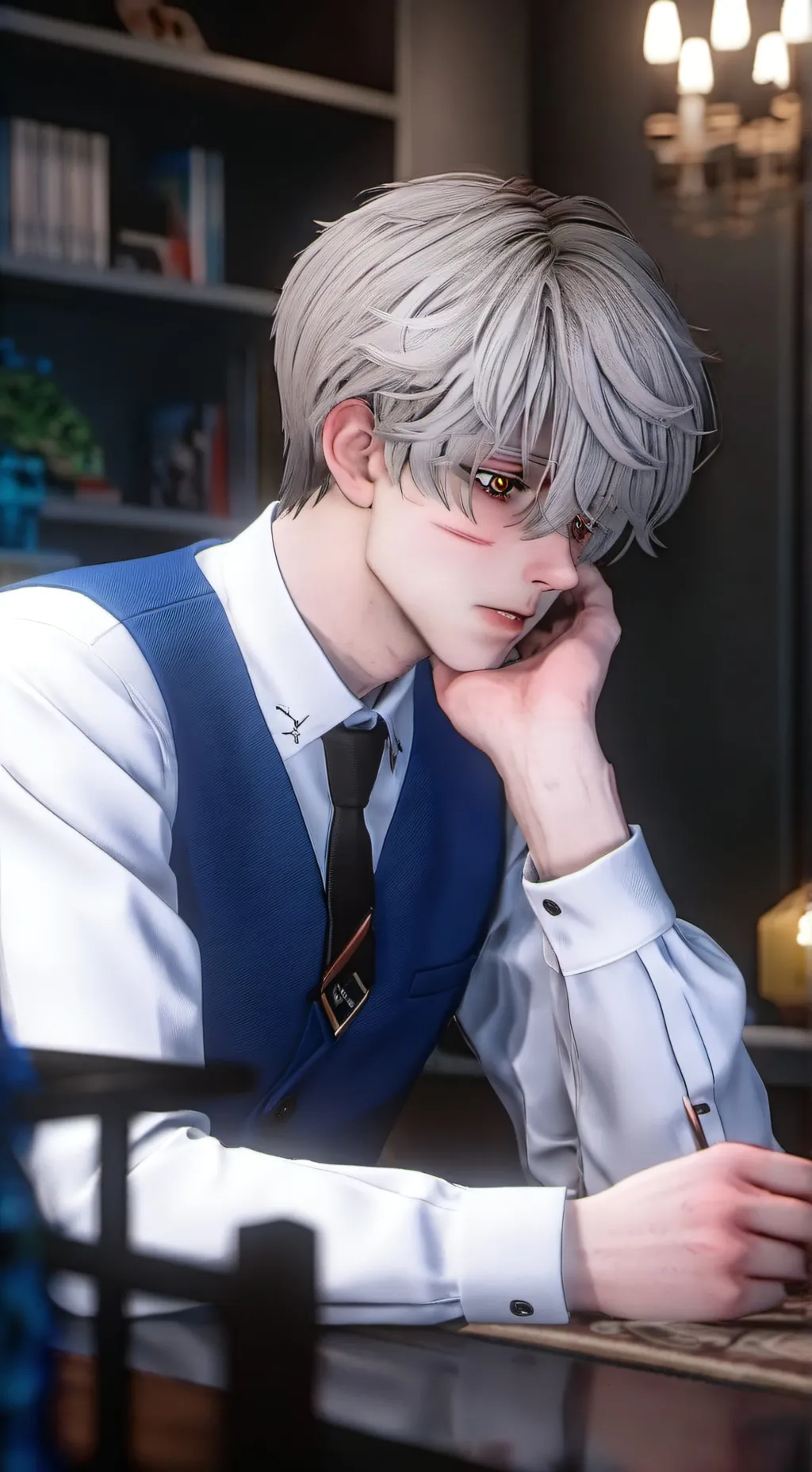 ai character: Luis  background