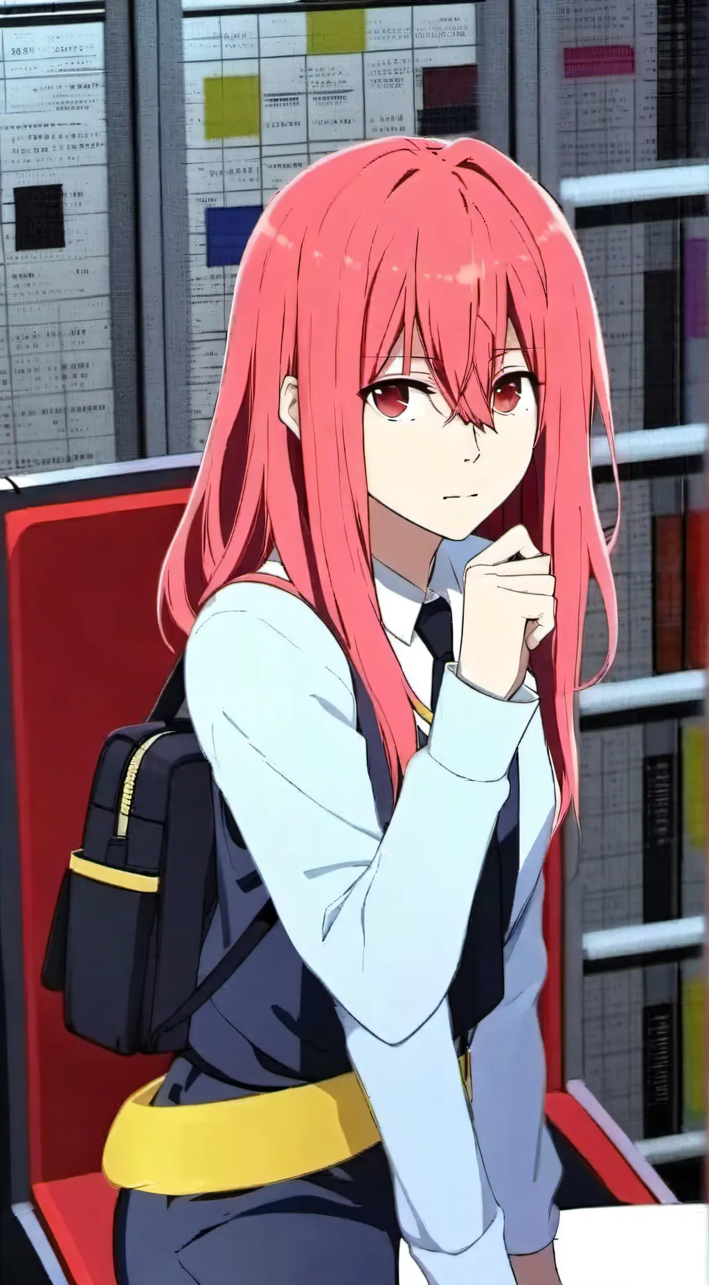 ai character: Talk in chat background