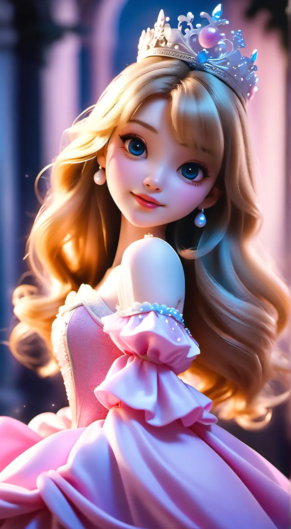 ai character: Princess Ariana background