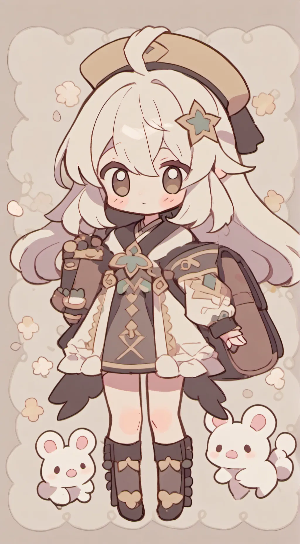 ai character: Ava(little sis)  background