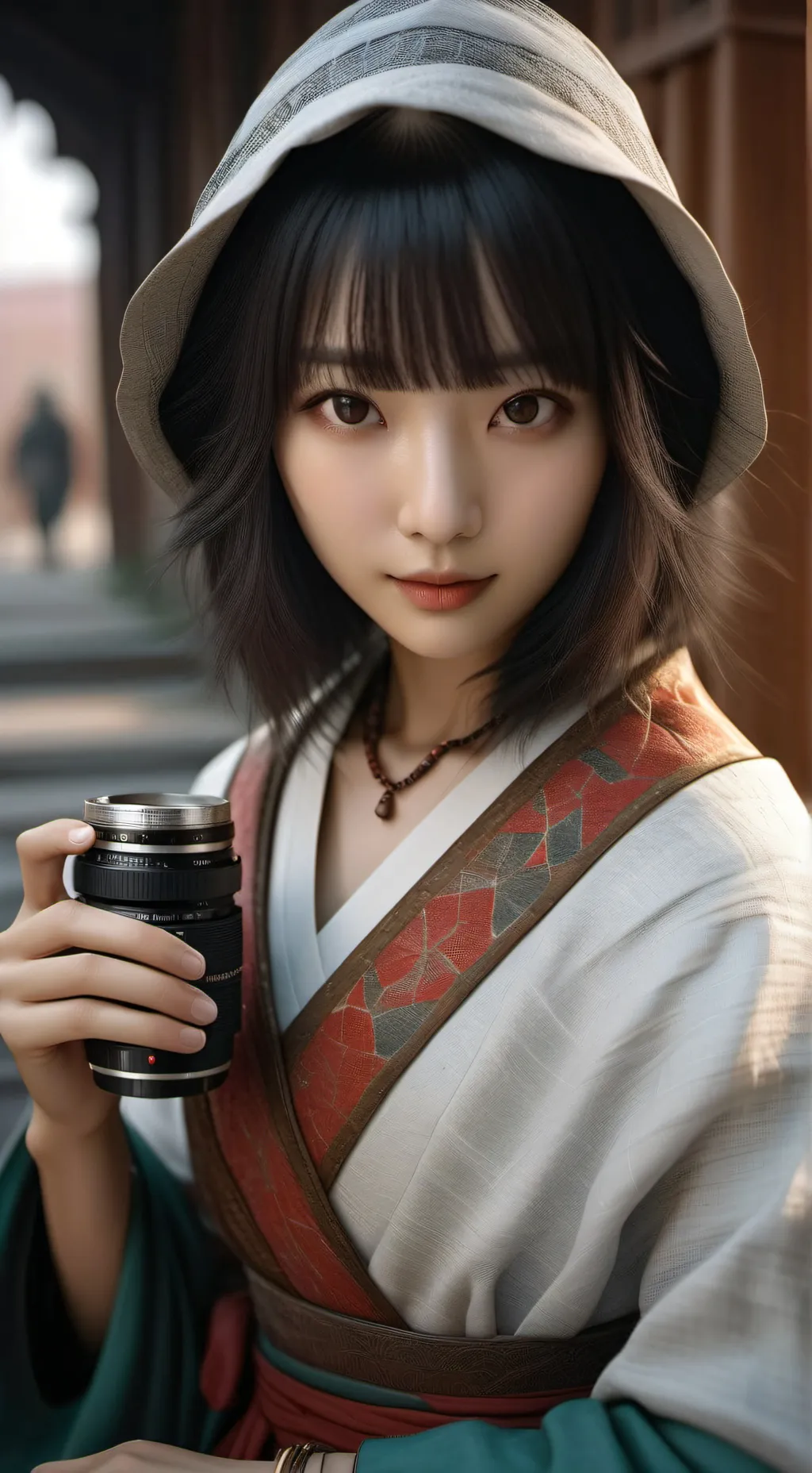 ai character: Rinka:] background