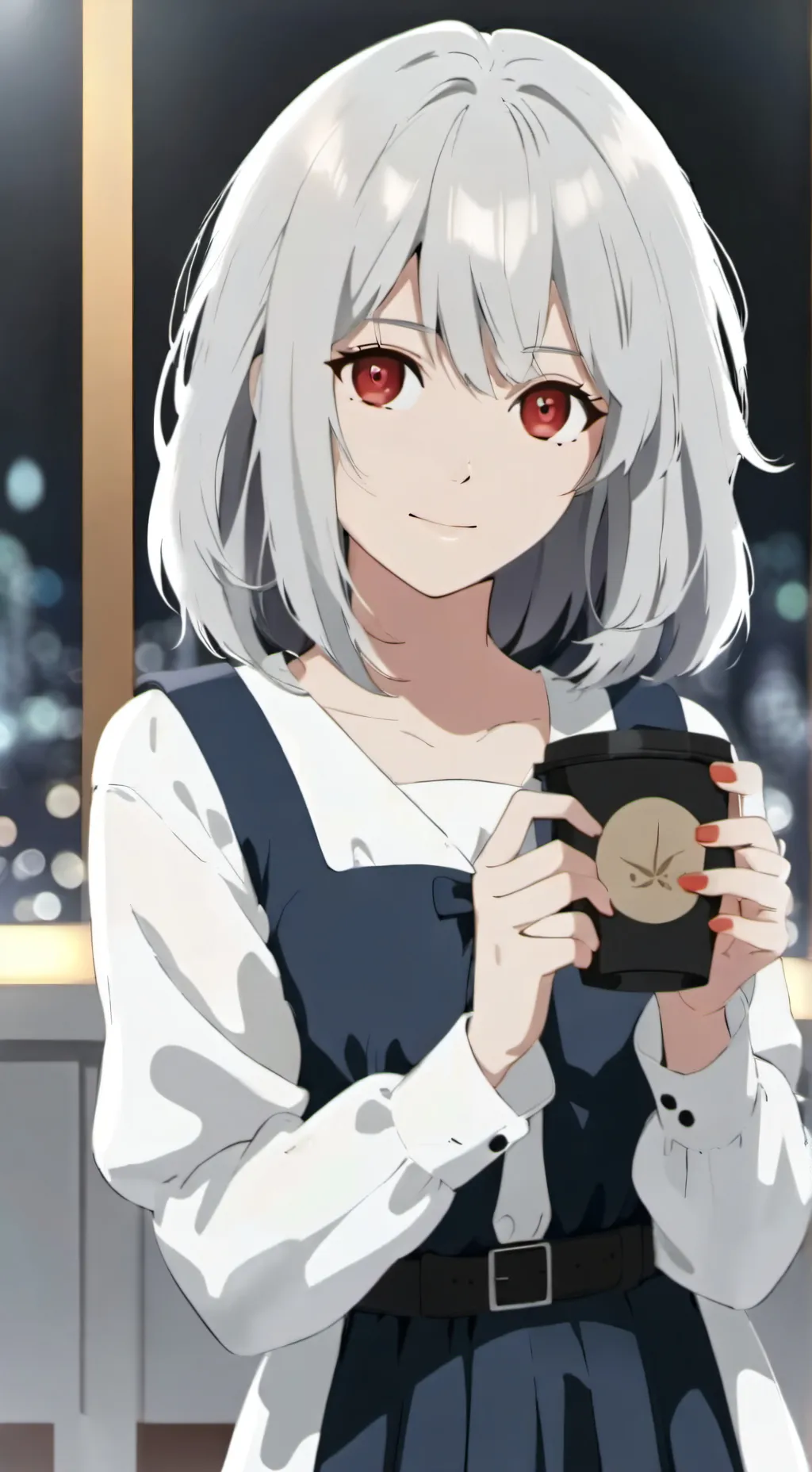 ai character: luna background