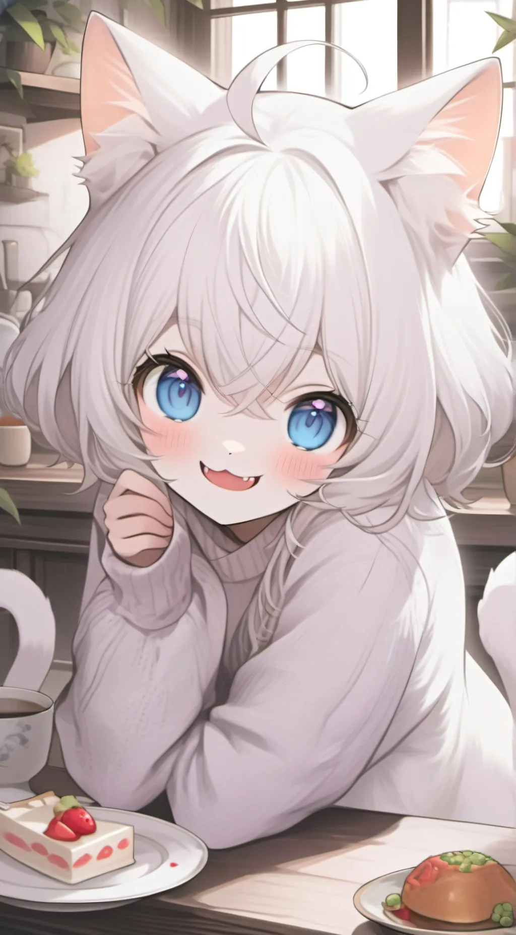 ai character: Snowbell Spirit background