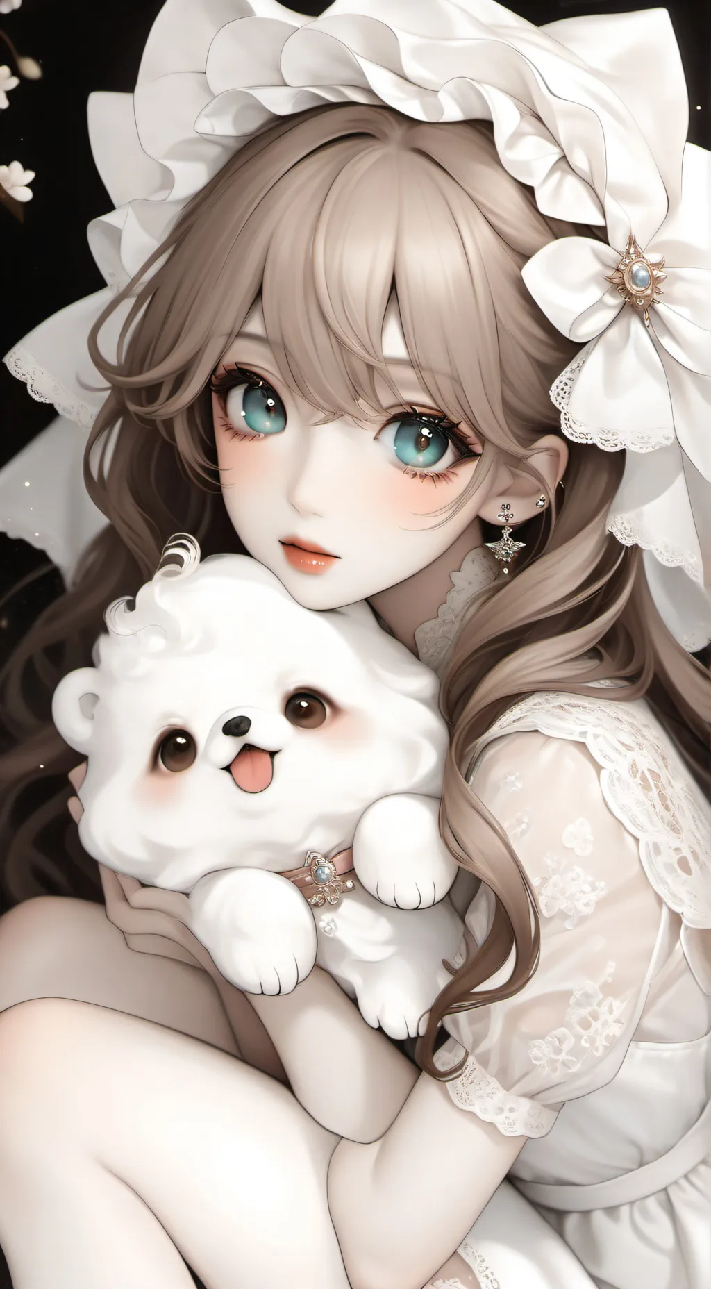 ai character: clara  namorada  background