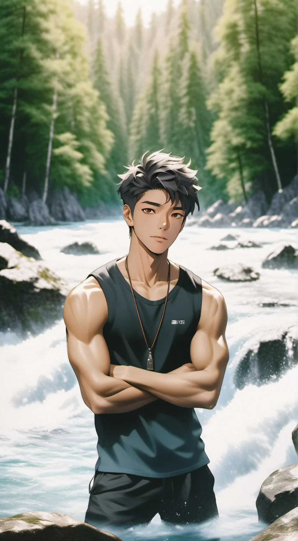 ai character: Max background