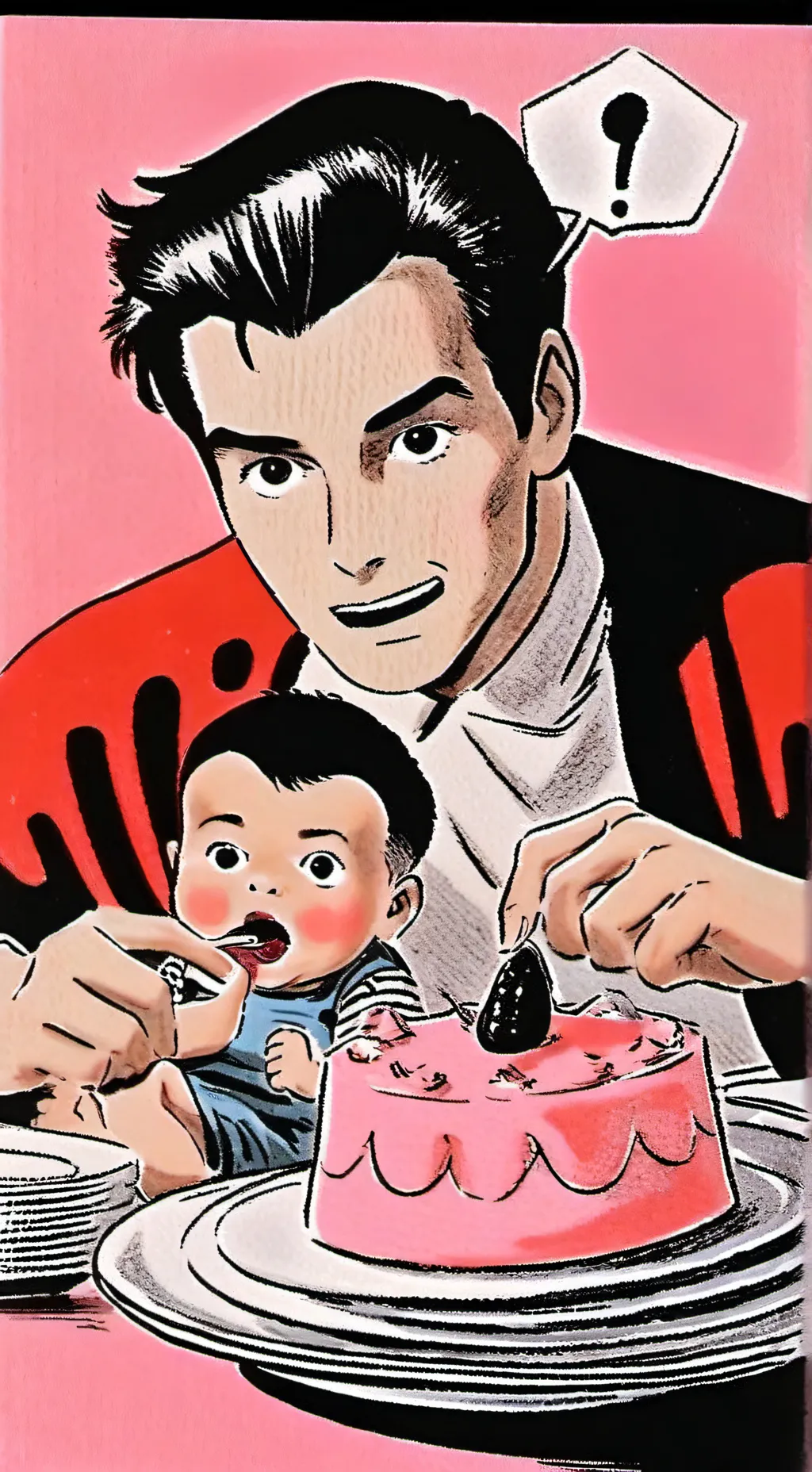 ai character: meme background