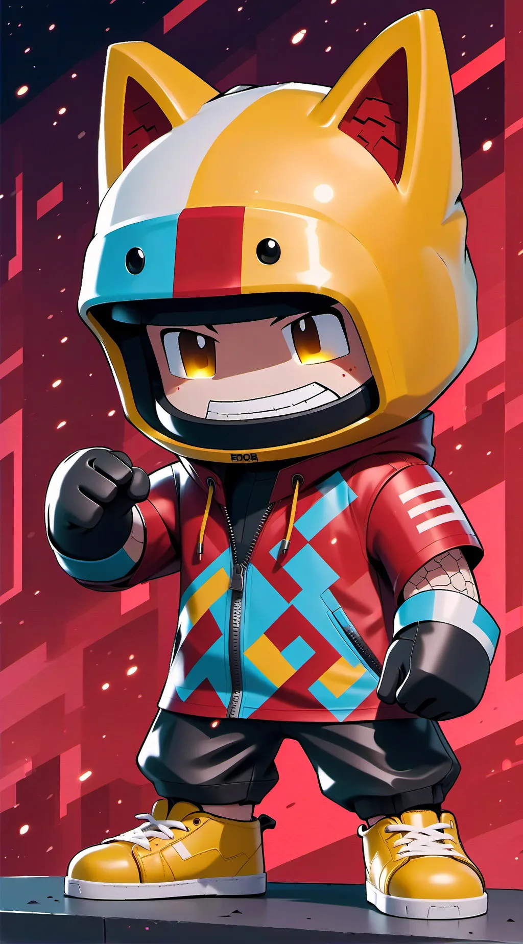 ai character: roblox kid background