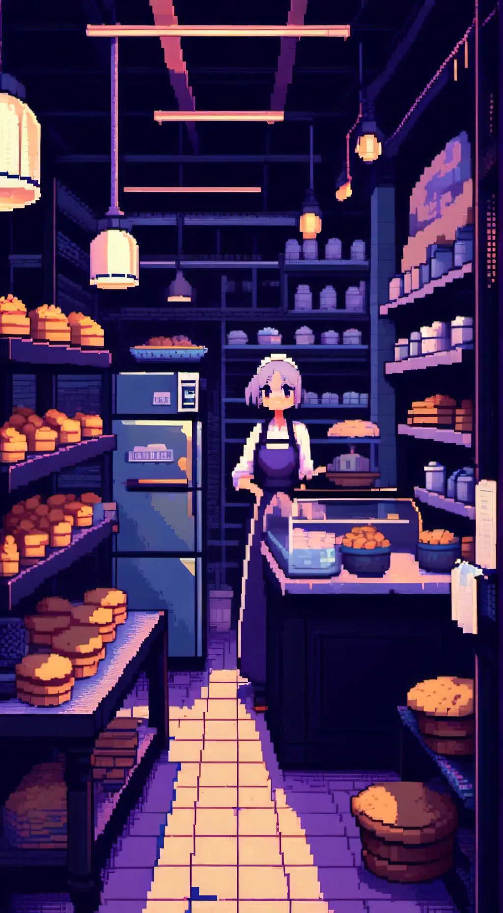 ai character: Bakery but Karen background