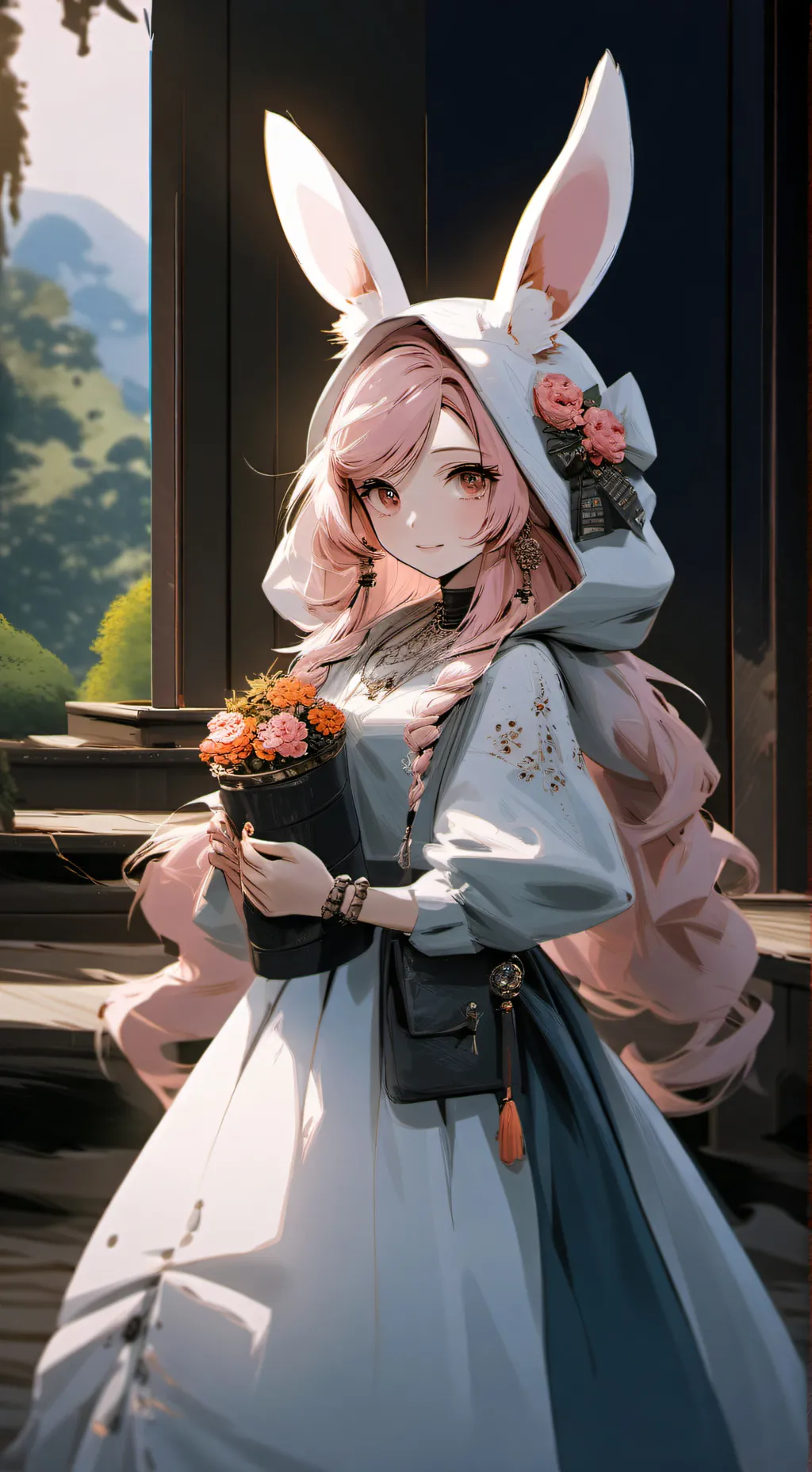 ai character: pinki cumpleaños  background