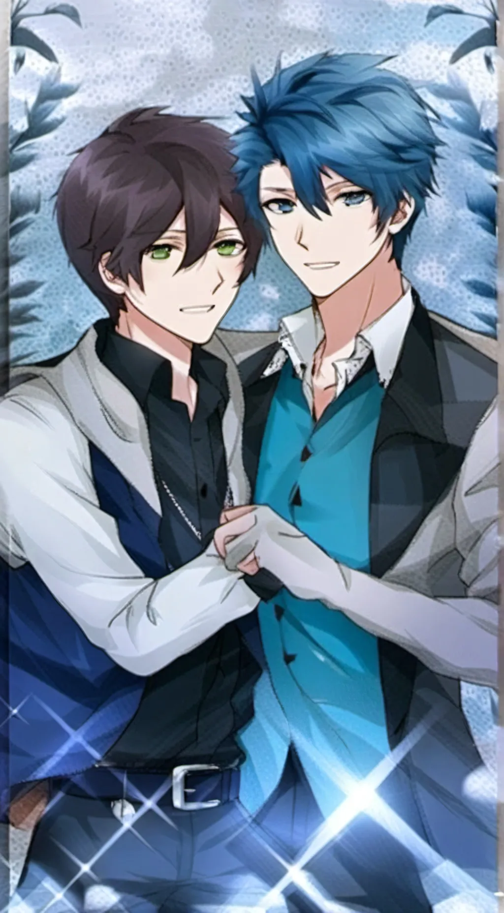 ai character: zack and zane background