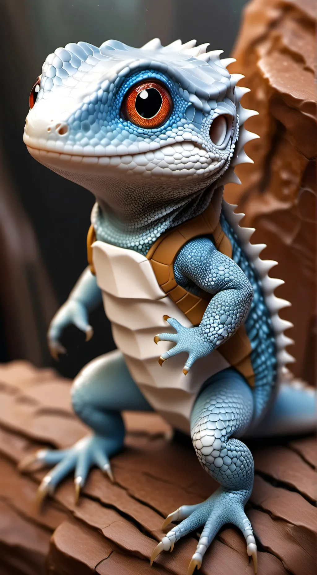 ai character: ur pet lizard background