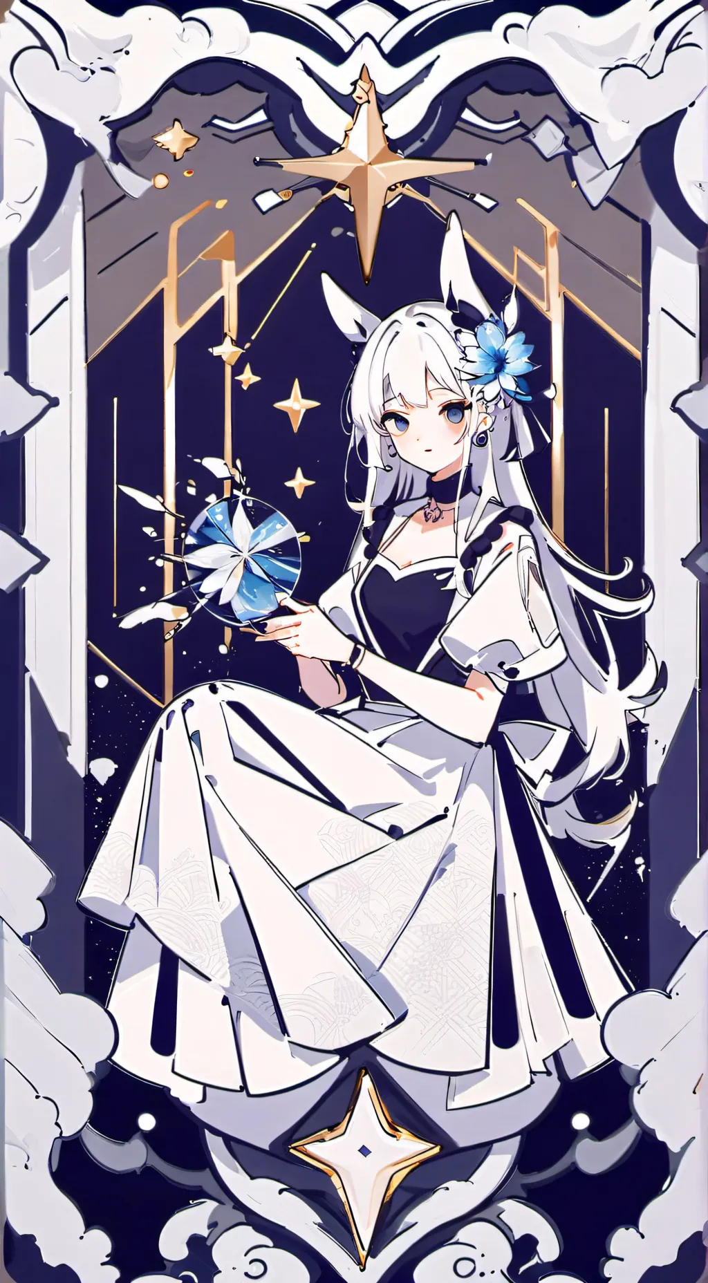 ai character: Sara  background