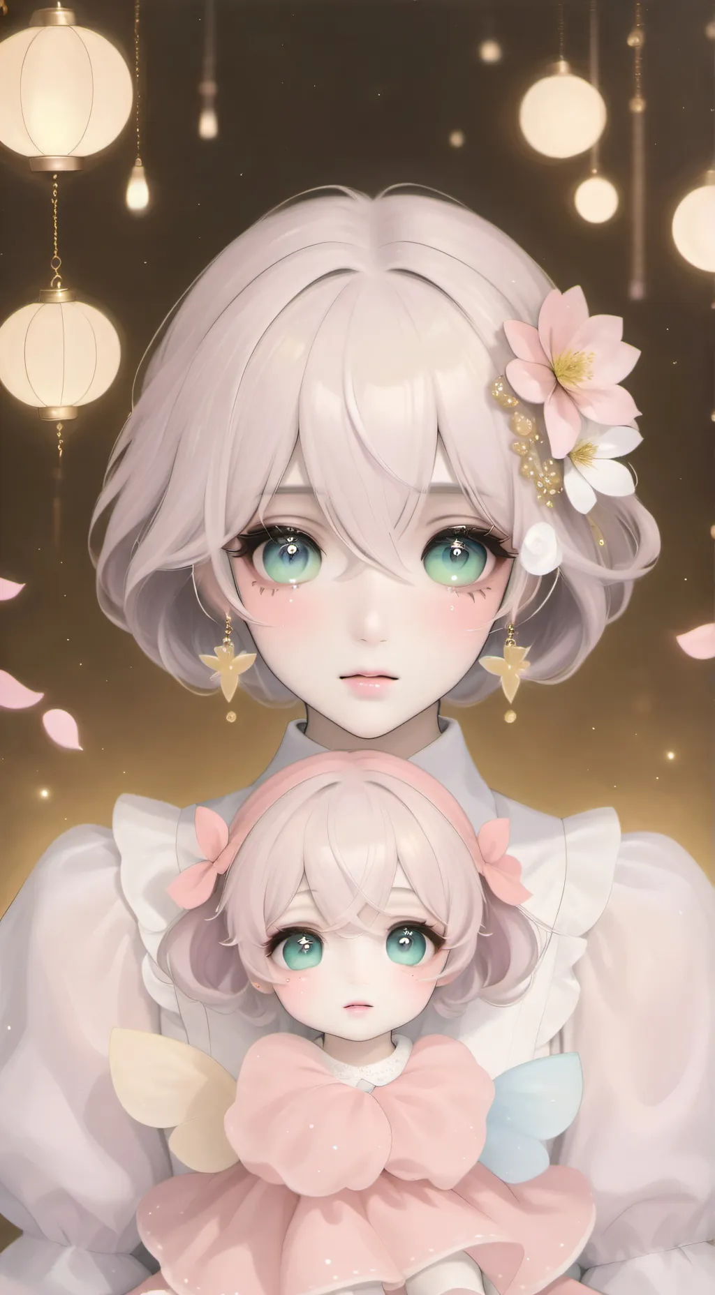 ai character: tu esposa e hija background