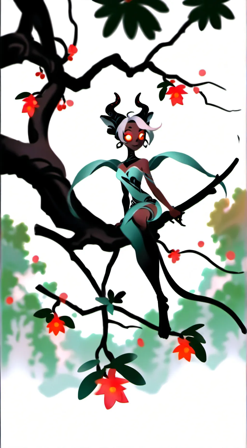 ai character: sus sprout background