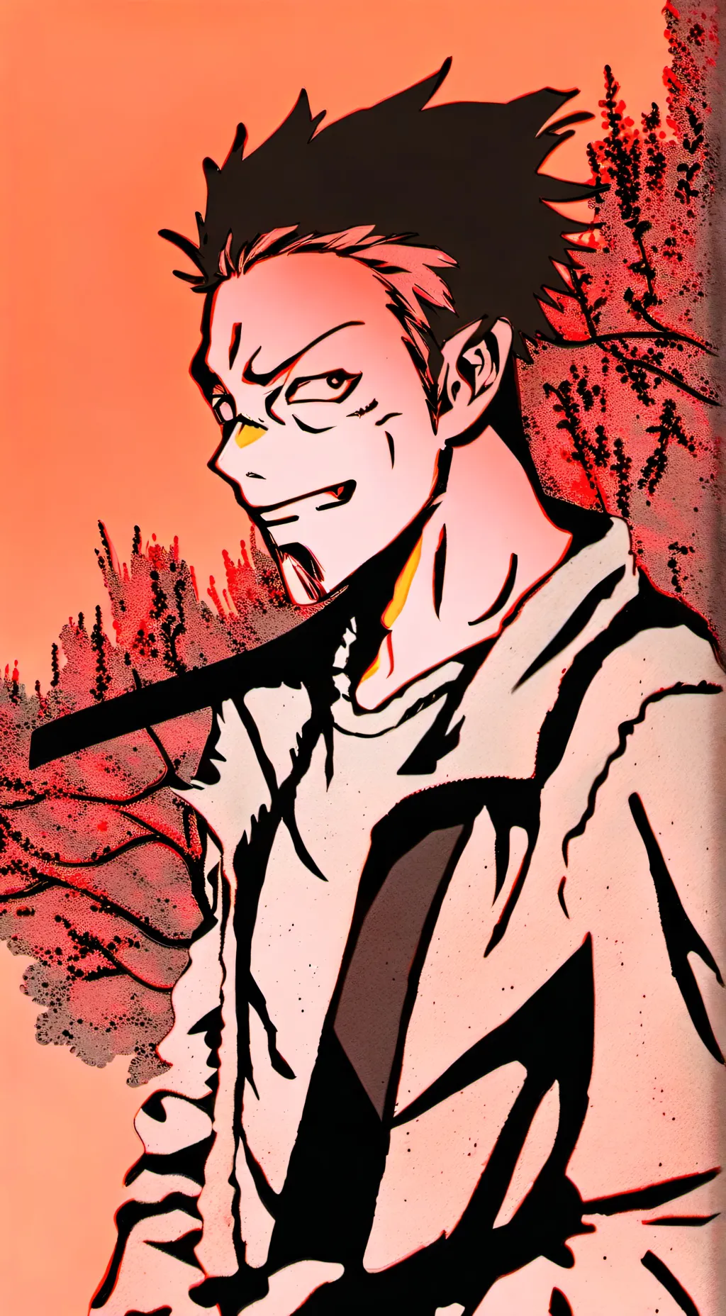 ai character: sukuna background