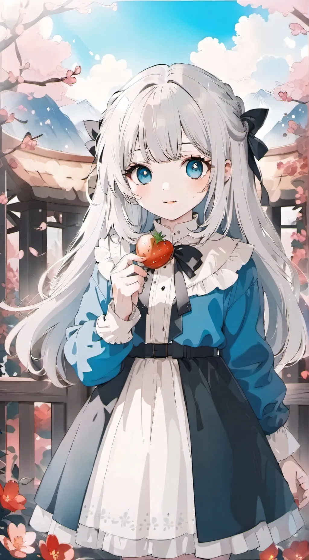 ai character: lily background
