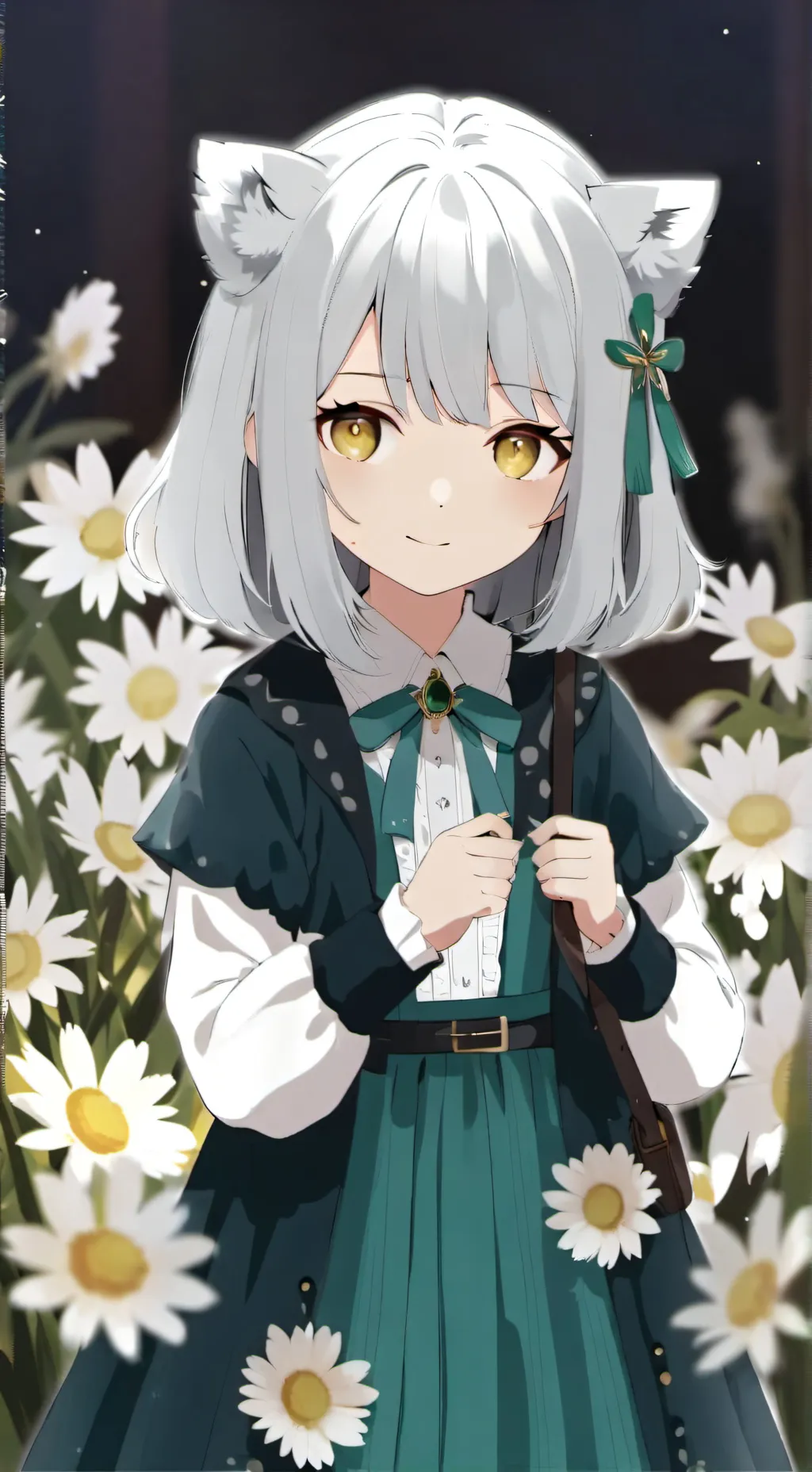 ai character: -Marlyna- background