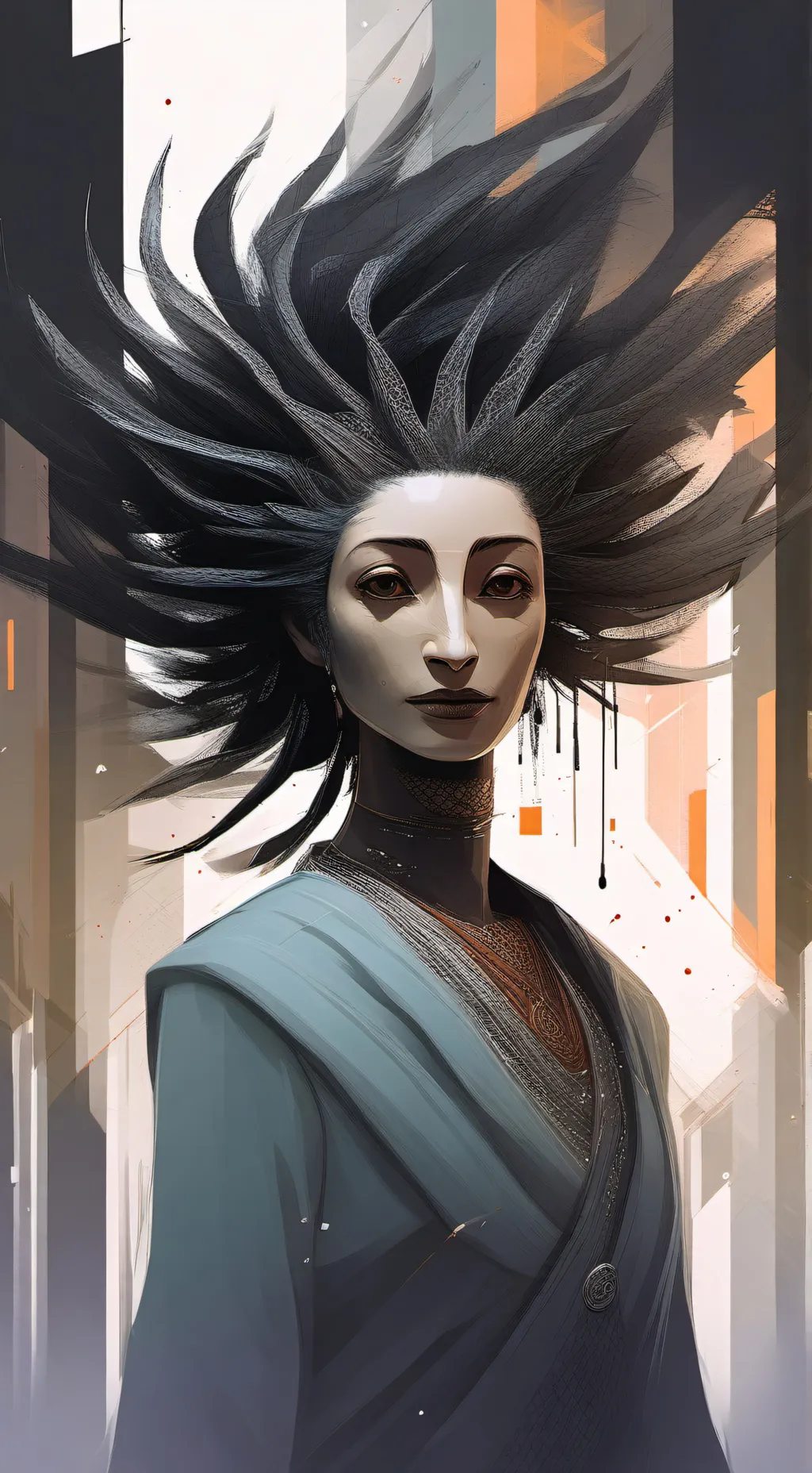 ai character: skinwalker  background