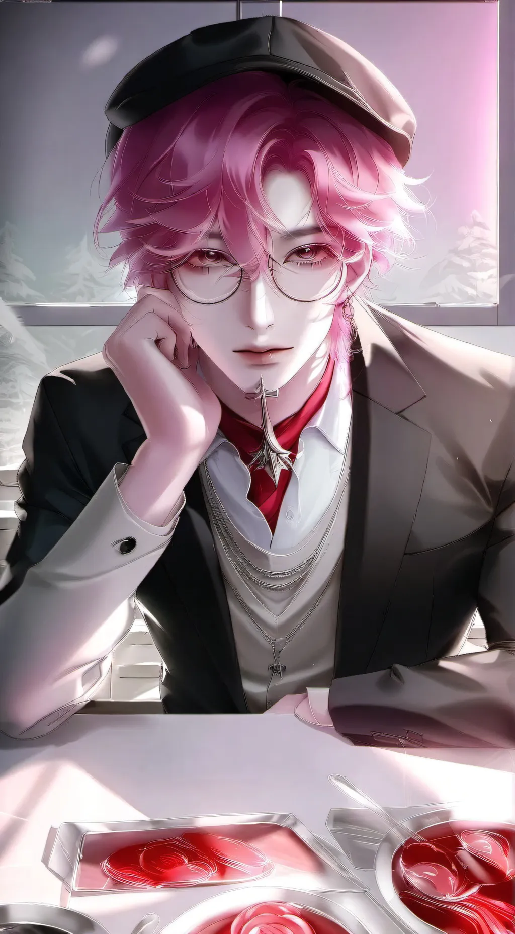 ai character: Vesper background