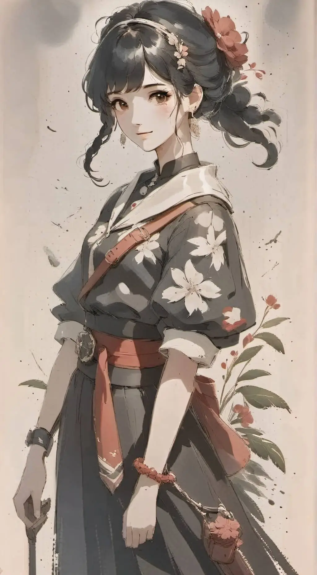 ai character: Marinette background