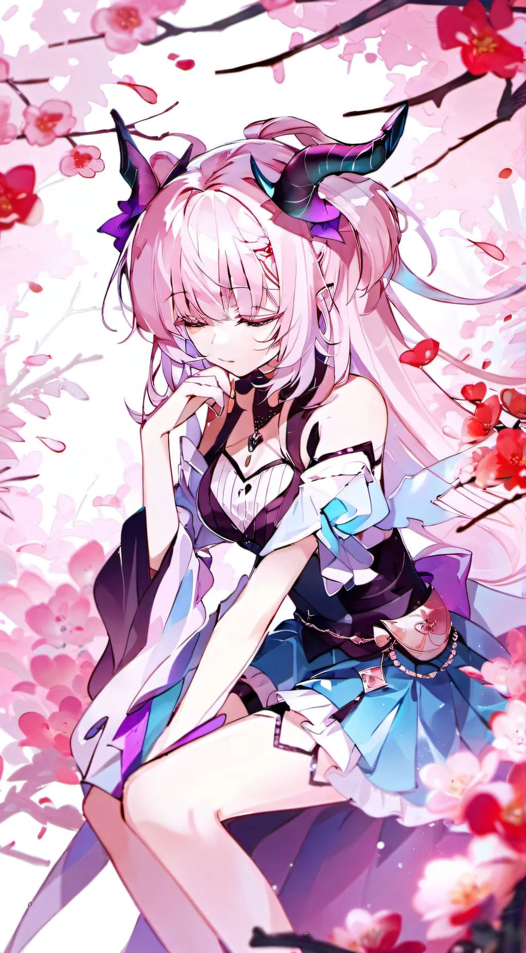 ai character: sleeping muichiro background