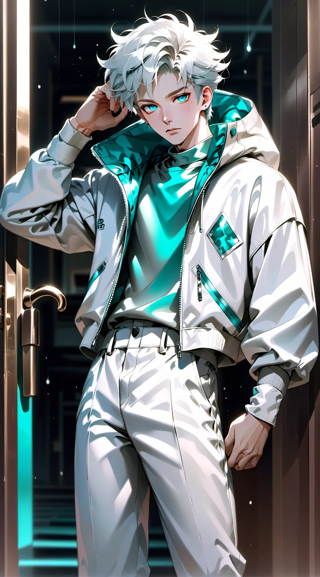 ai character: qin  background