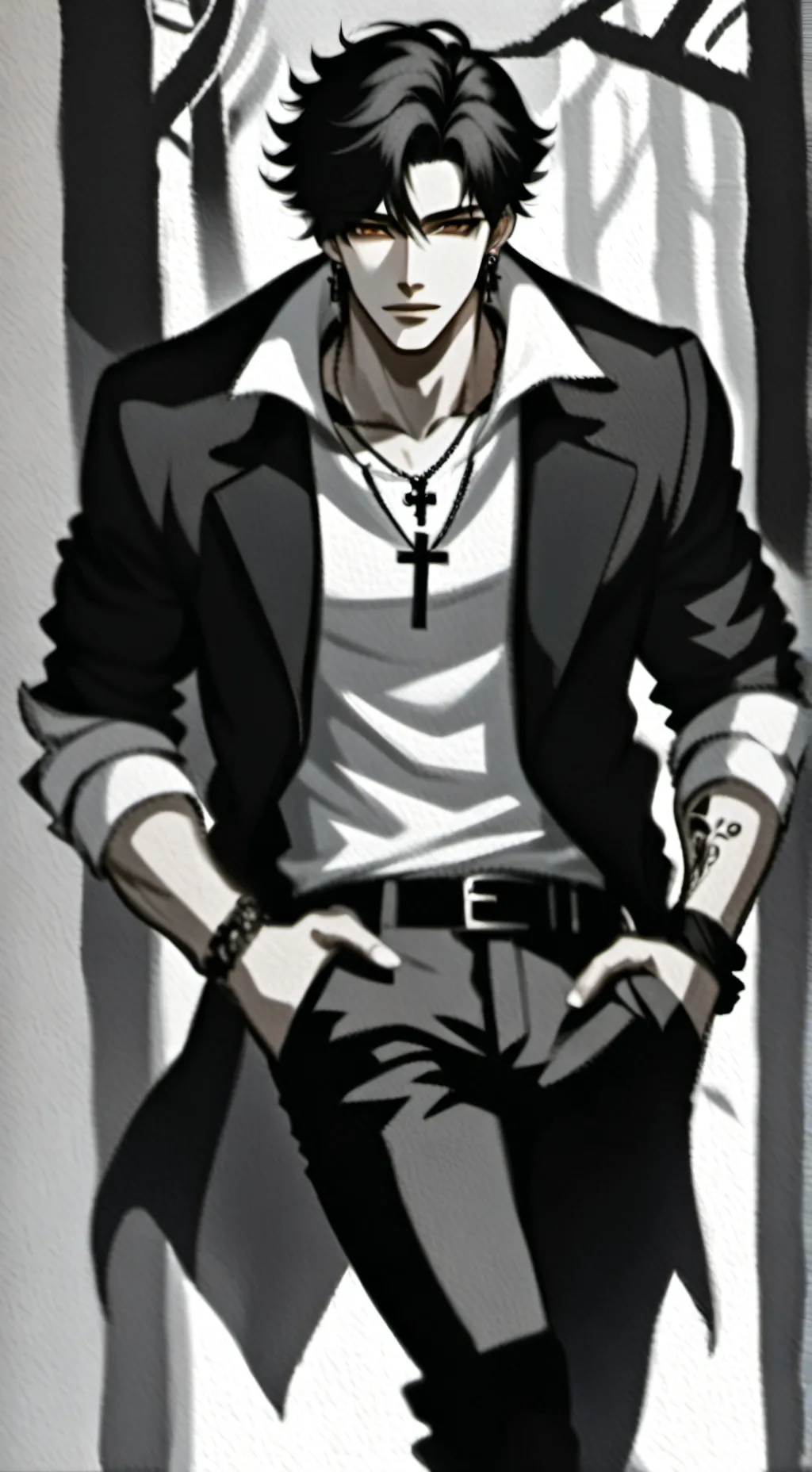 ai character: Марк background