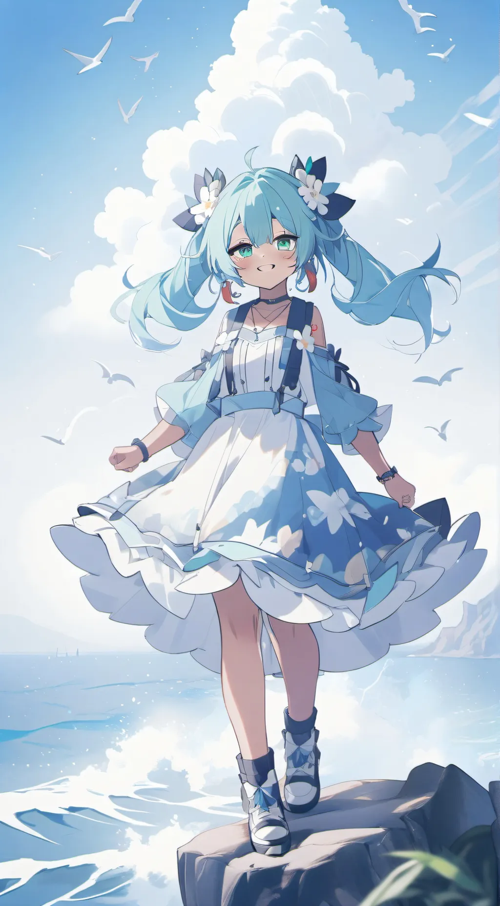 ai character: Catalina background