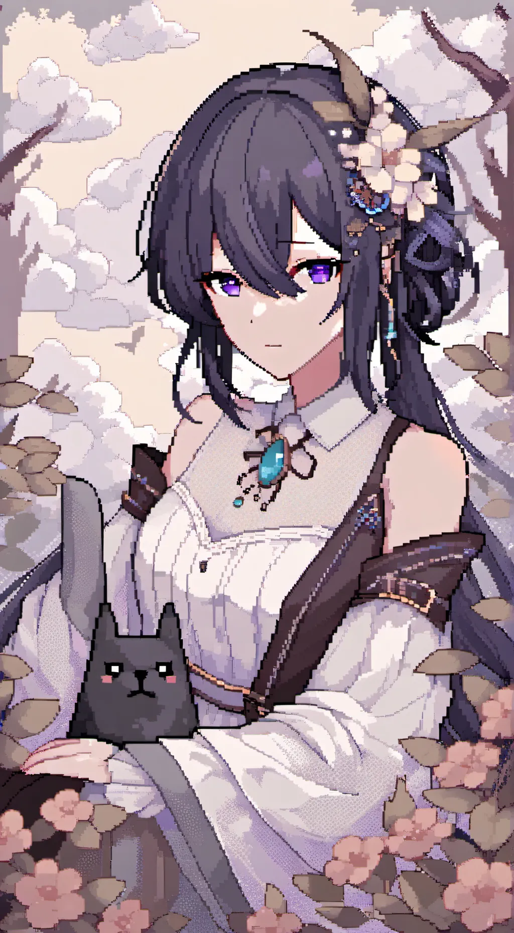 ai character: GIYU X YOU ANGST background