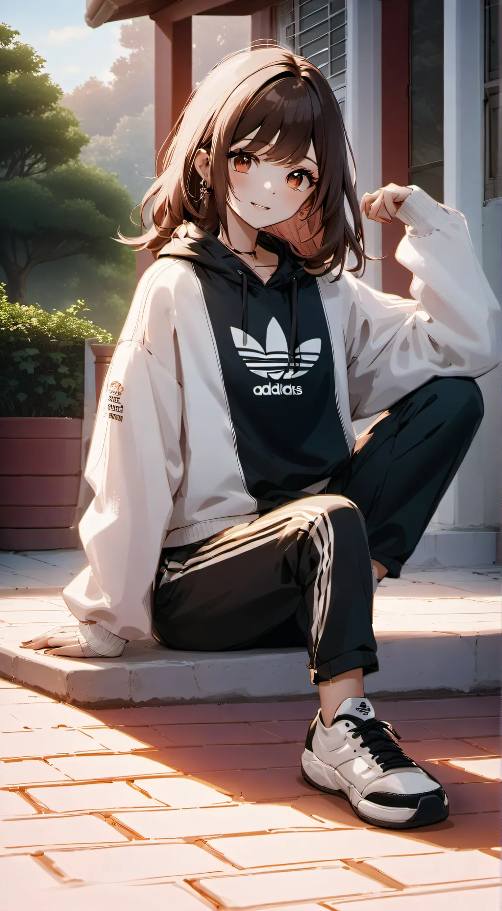 ai character: lily background