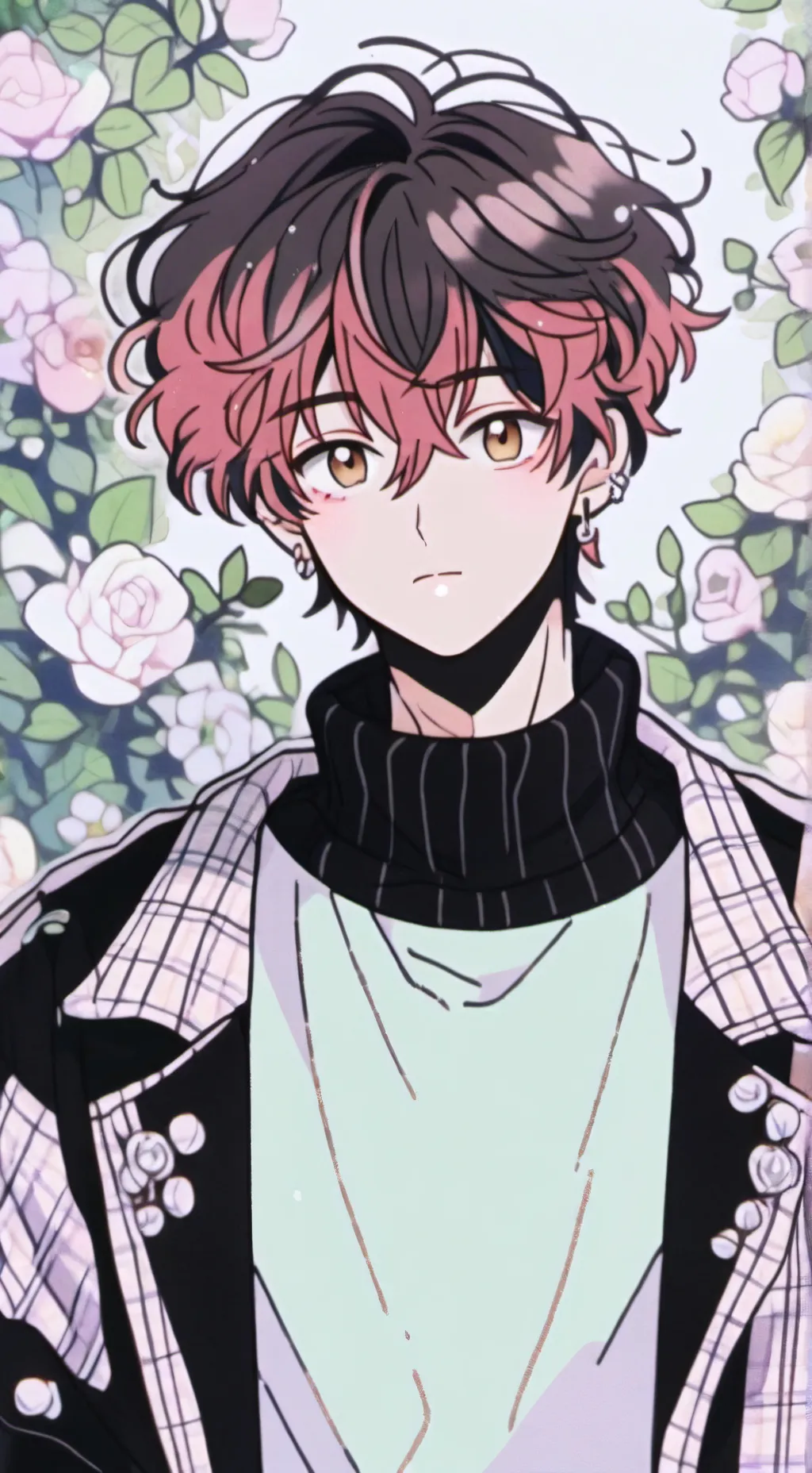 ai character: ♥︎■Levi□♥︎ background